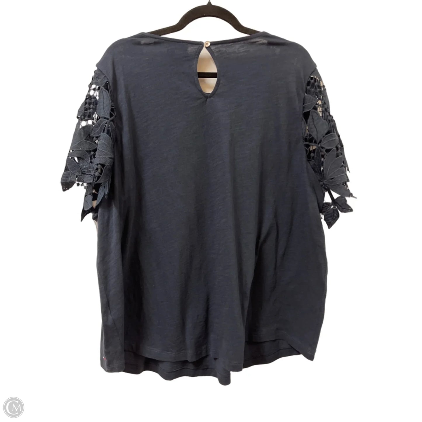 Top Short Sleeve By Tommy Hilfiger In Ombre Print, Size: 2x