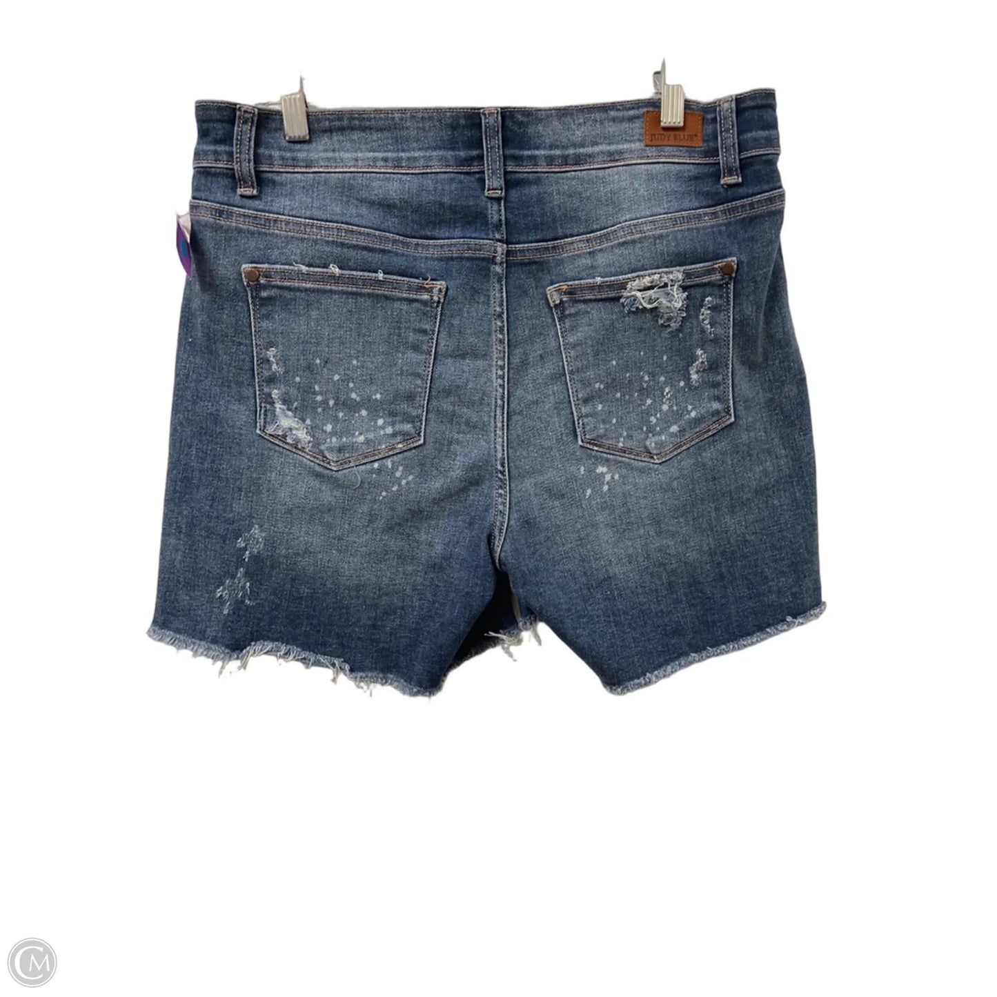 Shorts By Judy Blue In Blue Denim, Size: 16