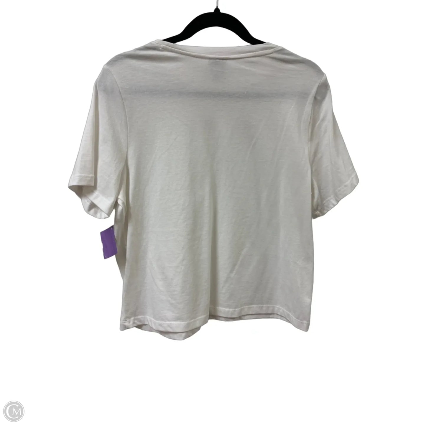 Top Short Sleeve By A New Day In White, Size: Xs