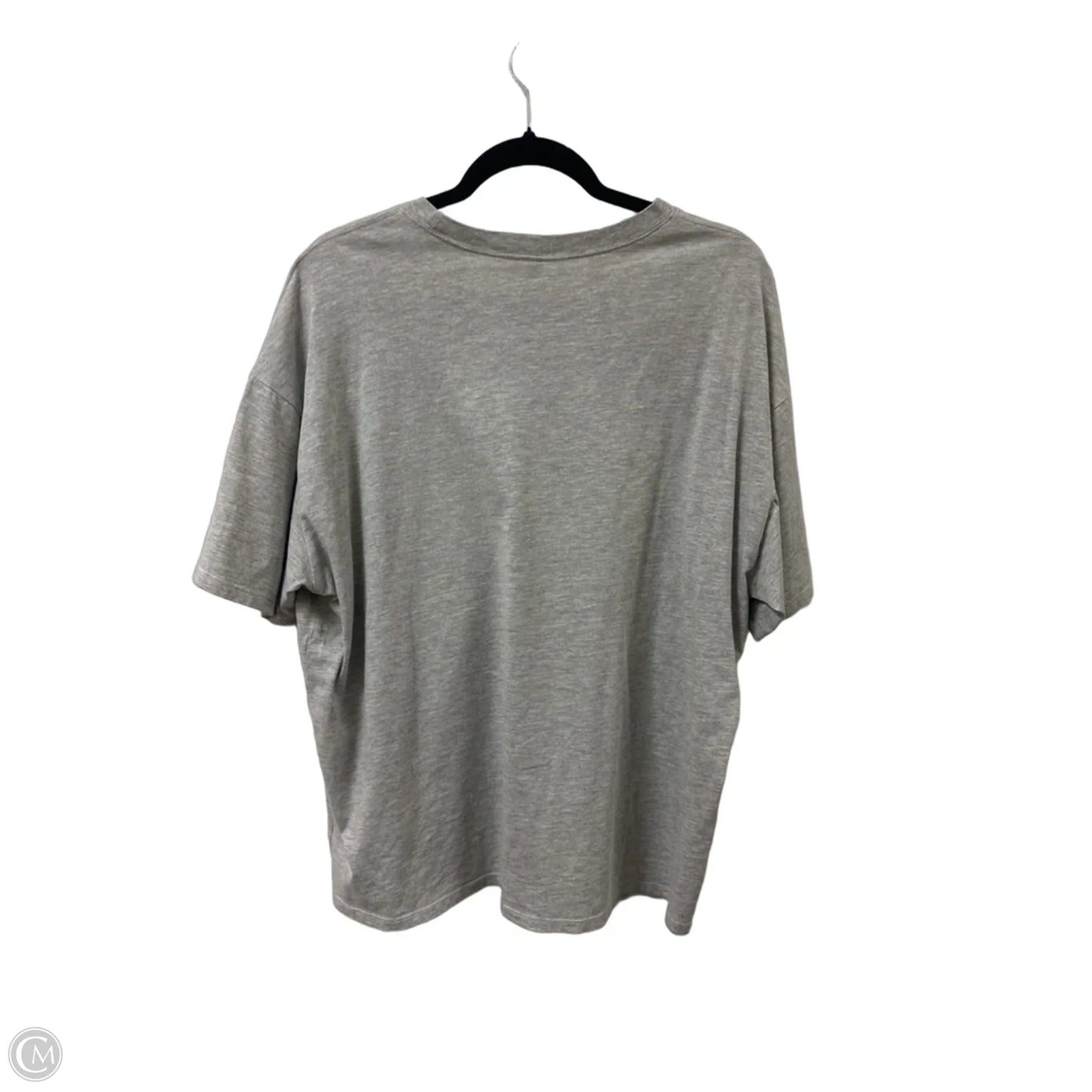 Top Short Sleeve Basic By Divided In Grey, Size: M