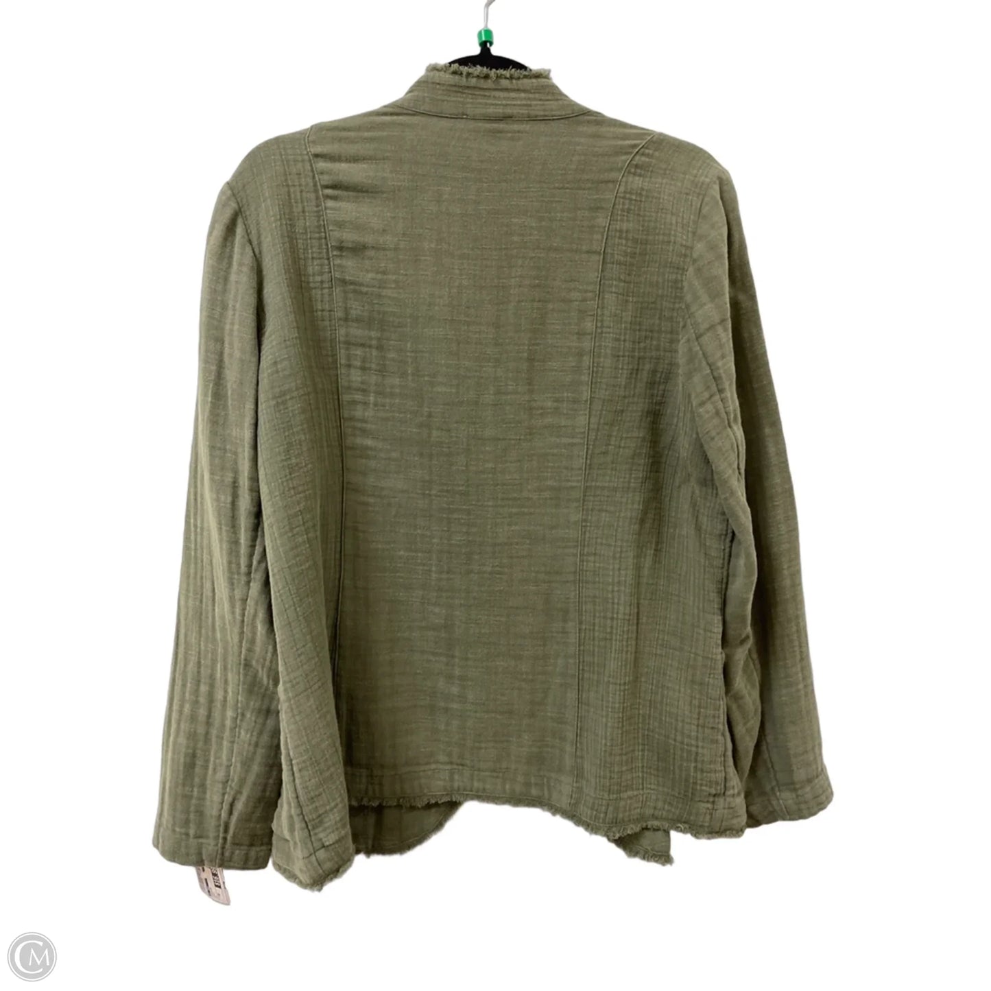 Cardigan By J. Jill In Green, Size: Mp
