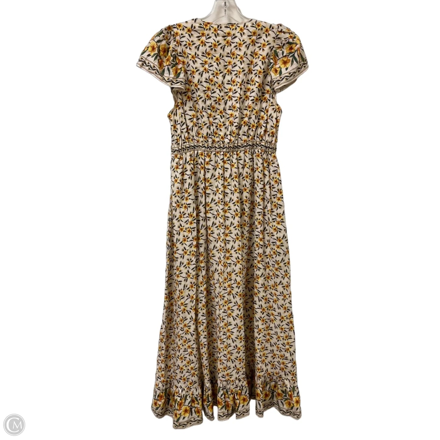 Dress Casual Maxi By Max Studio In Cream, Size: M