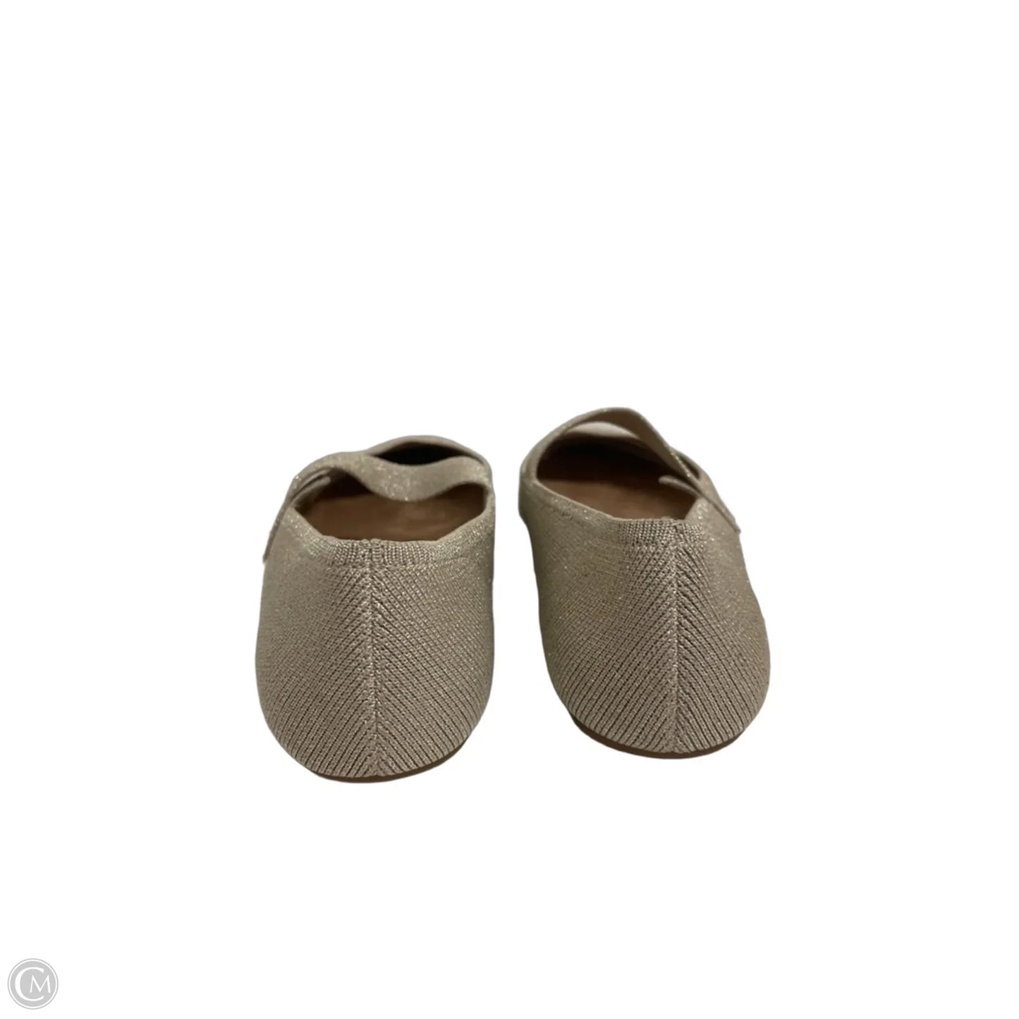 Shoes Flats By Aerosoles In Gold, Size: 9