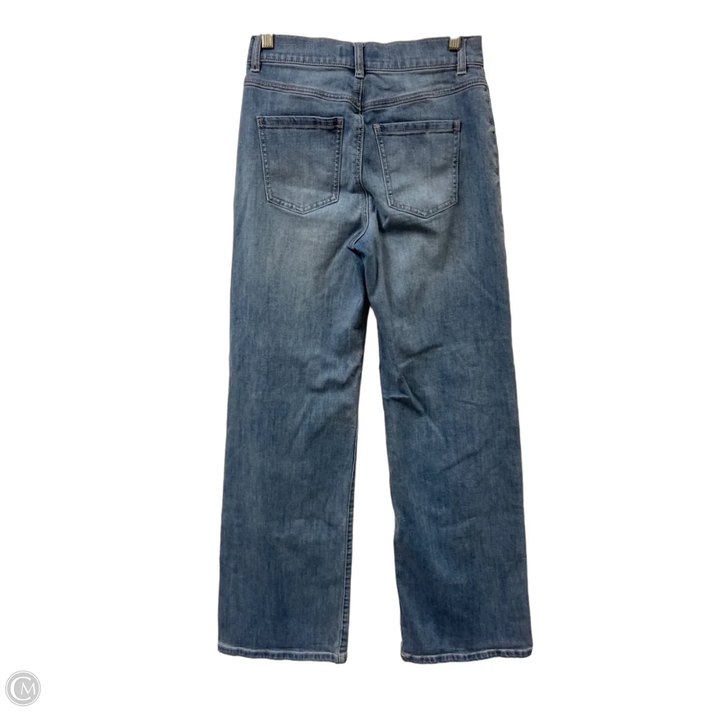 Jeans Wide Leg By Cabi In Blue Denim, Size: 4