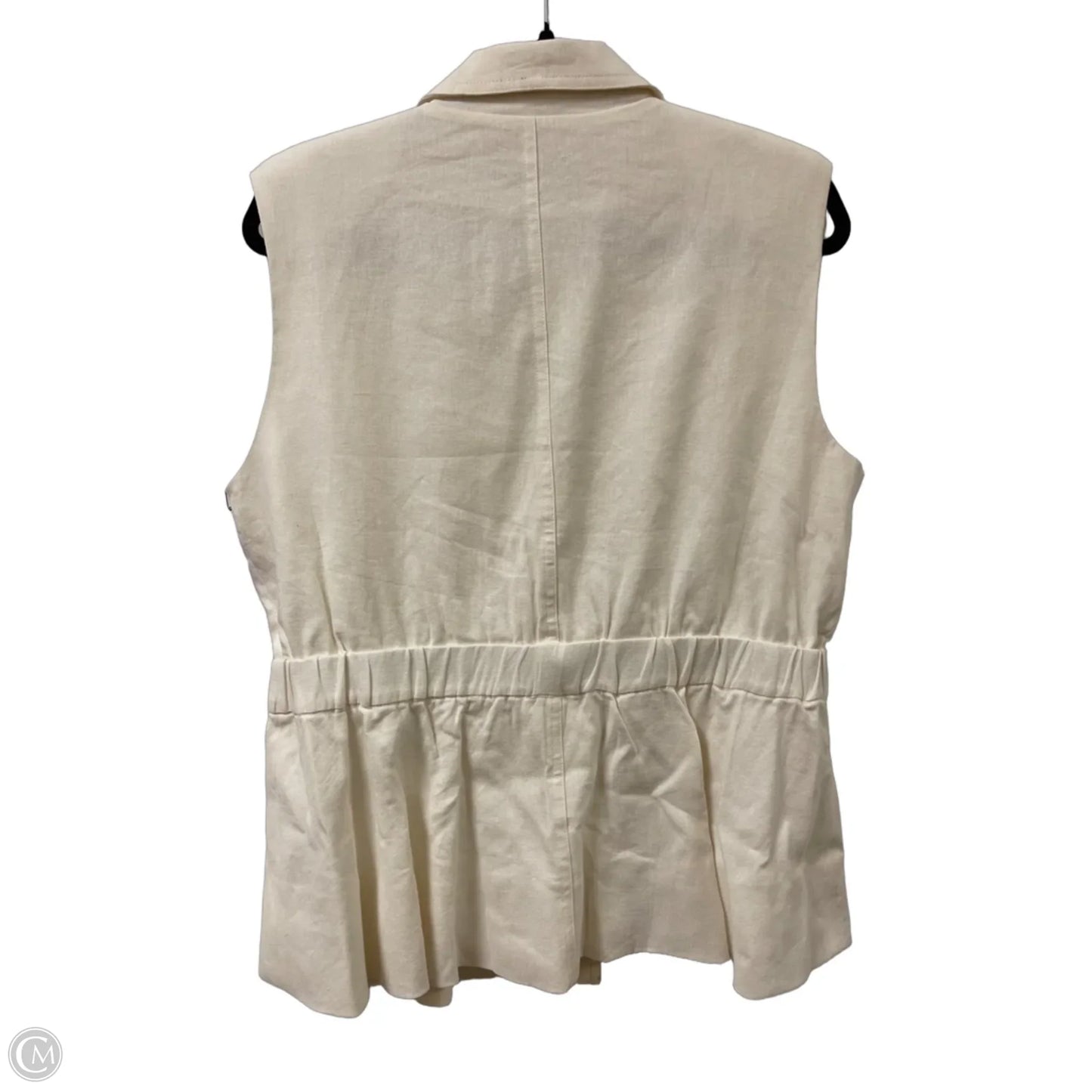 Vest Other By Rachel Roy In Cream, Size: Xl