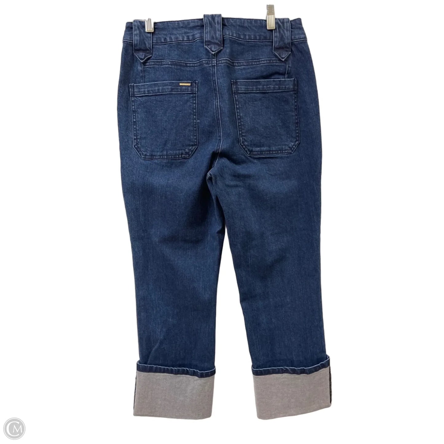 Jeans Boot Cut By Cache In Blue Denim, Size: 6