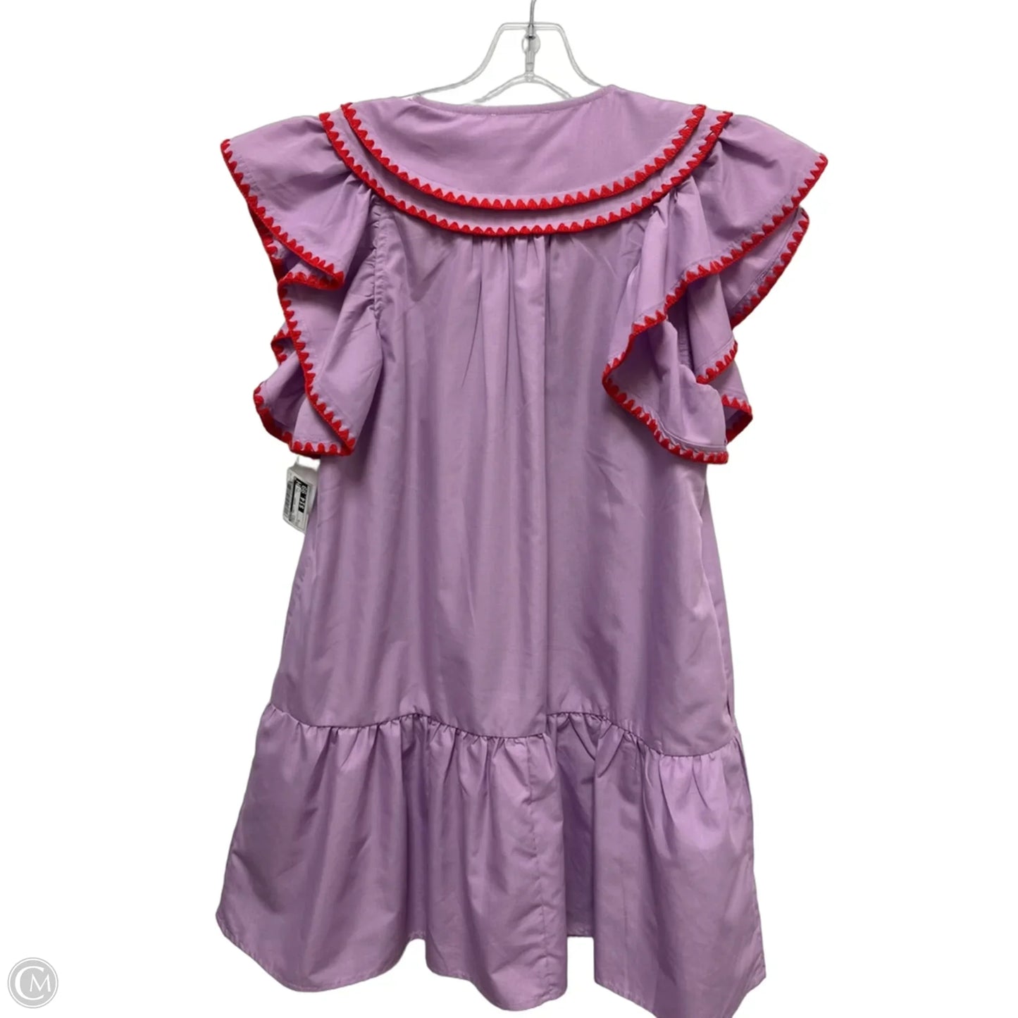 Dress Party Short By Entro In Purple, Size: S
