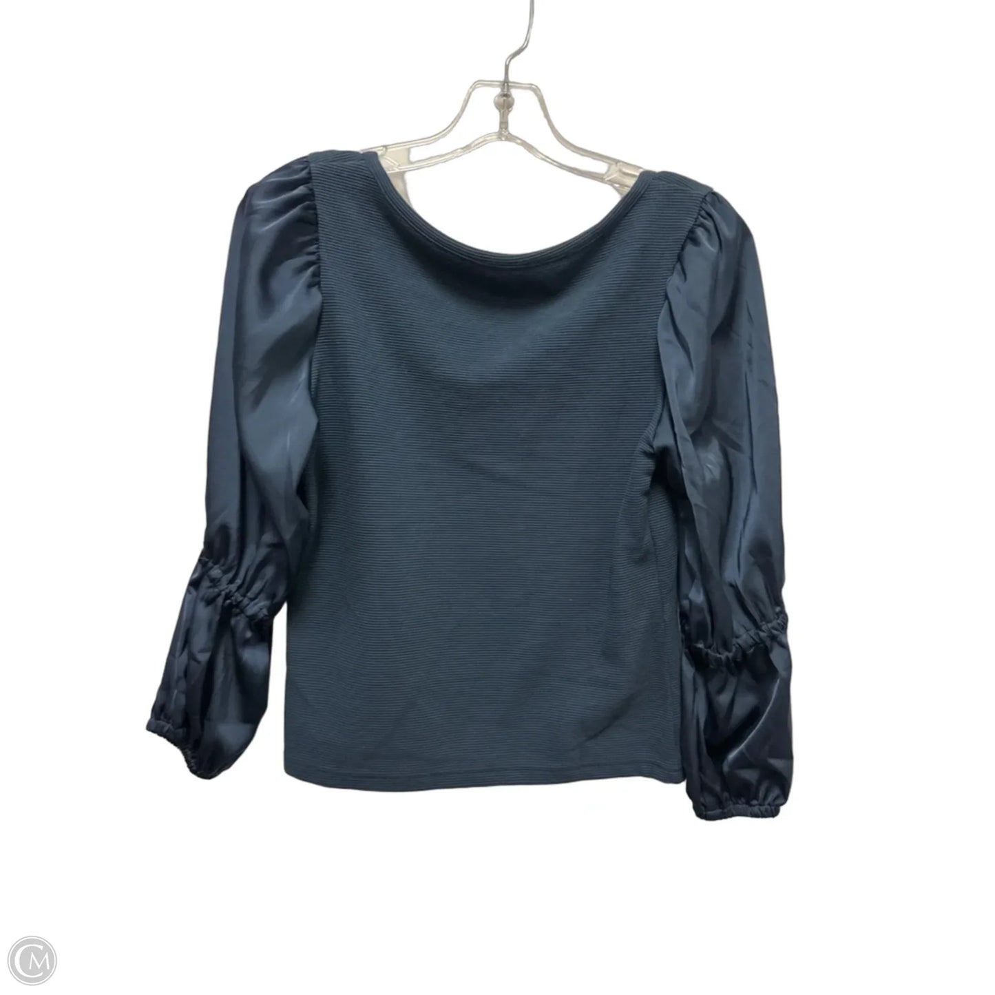 Blouse Long Sleeve By Maeve In Navy, Size: S