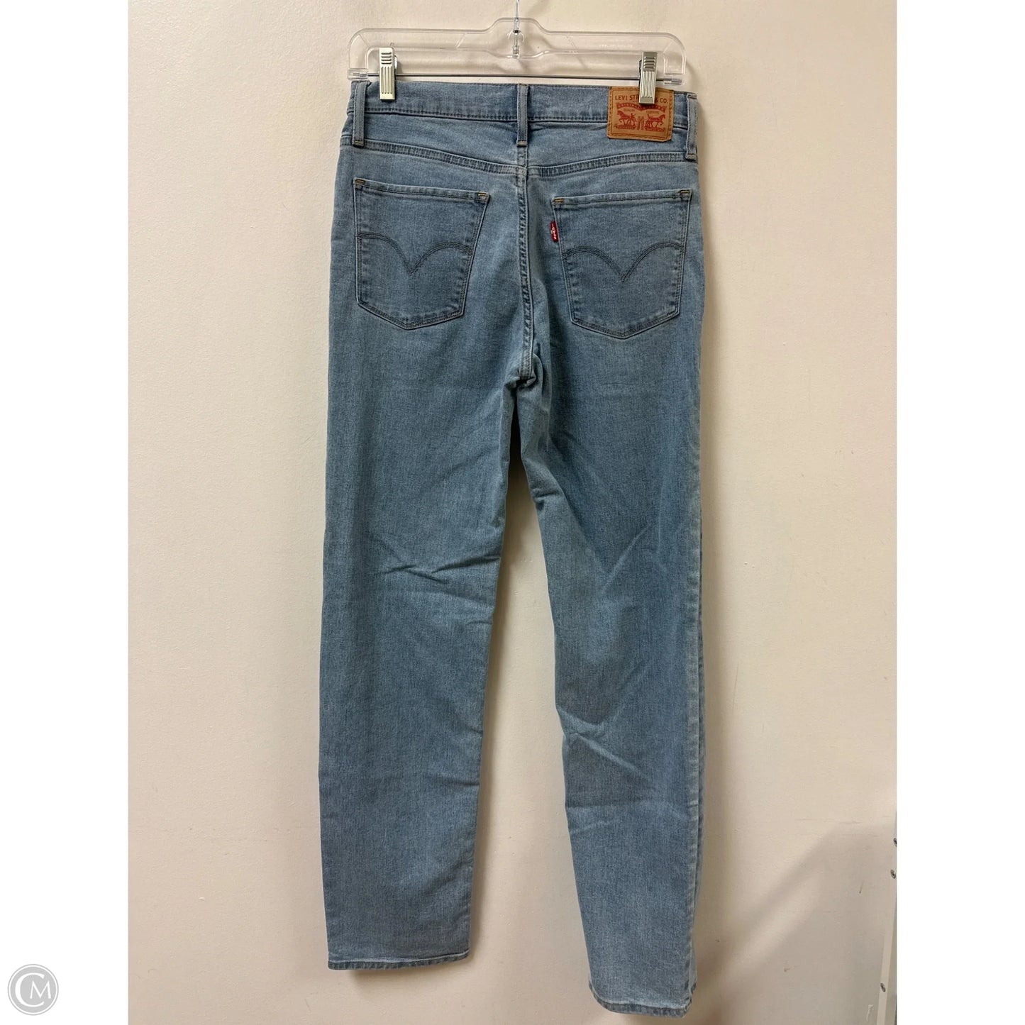 Jeans Straight By Levis In Blue, Size: 4