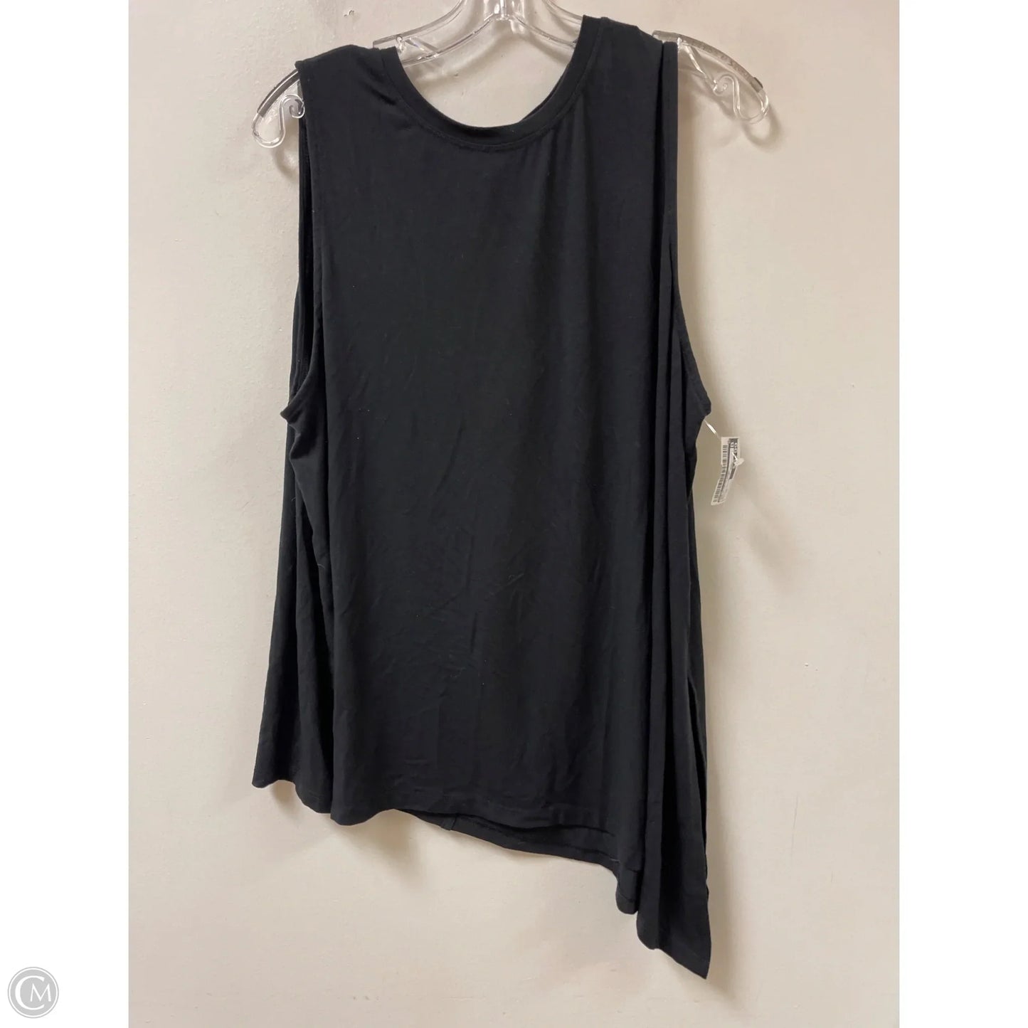 Top Sleeveless By Avia In Black, Size: 3x