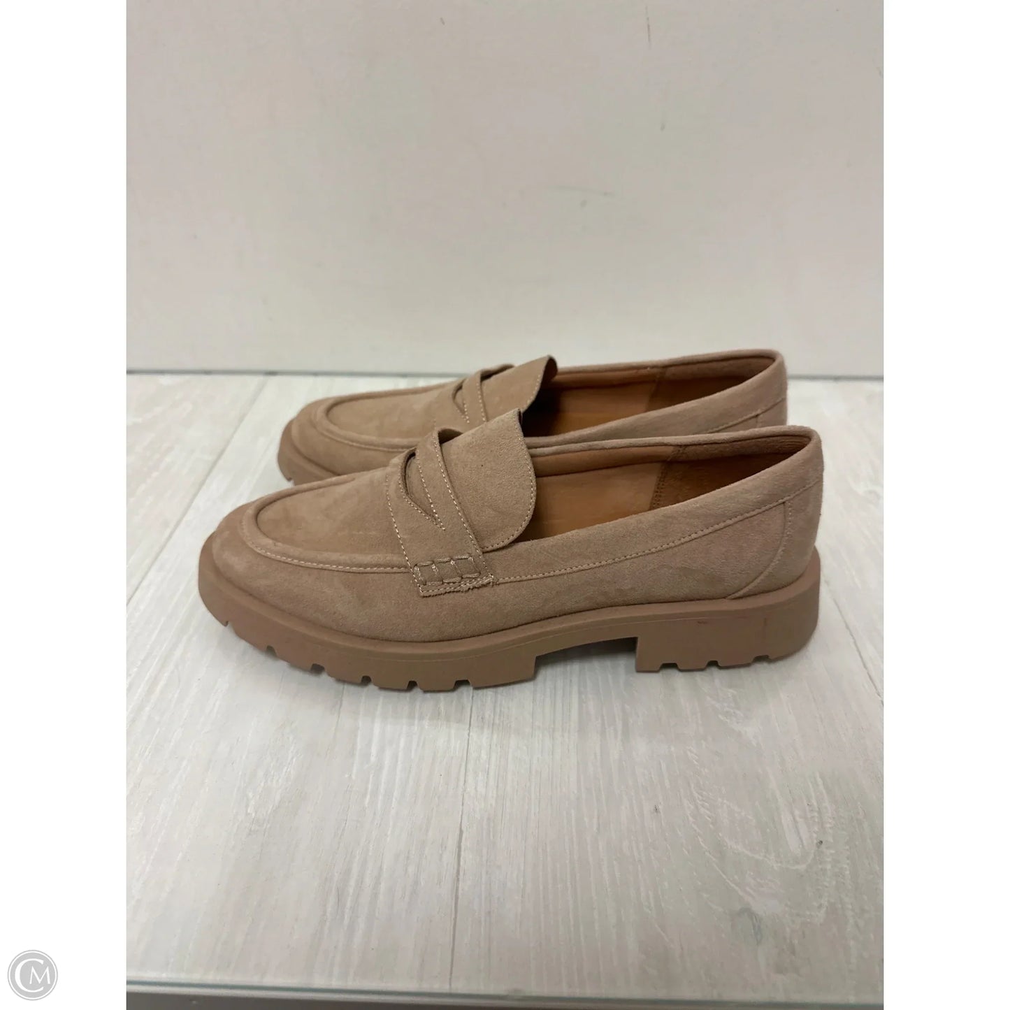 Shoes Heels Block By A New Day In Cream, Size: 9