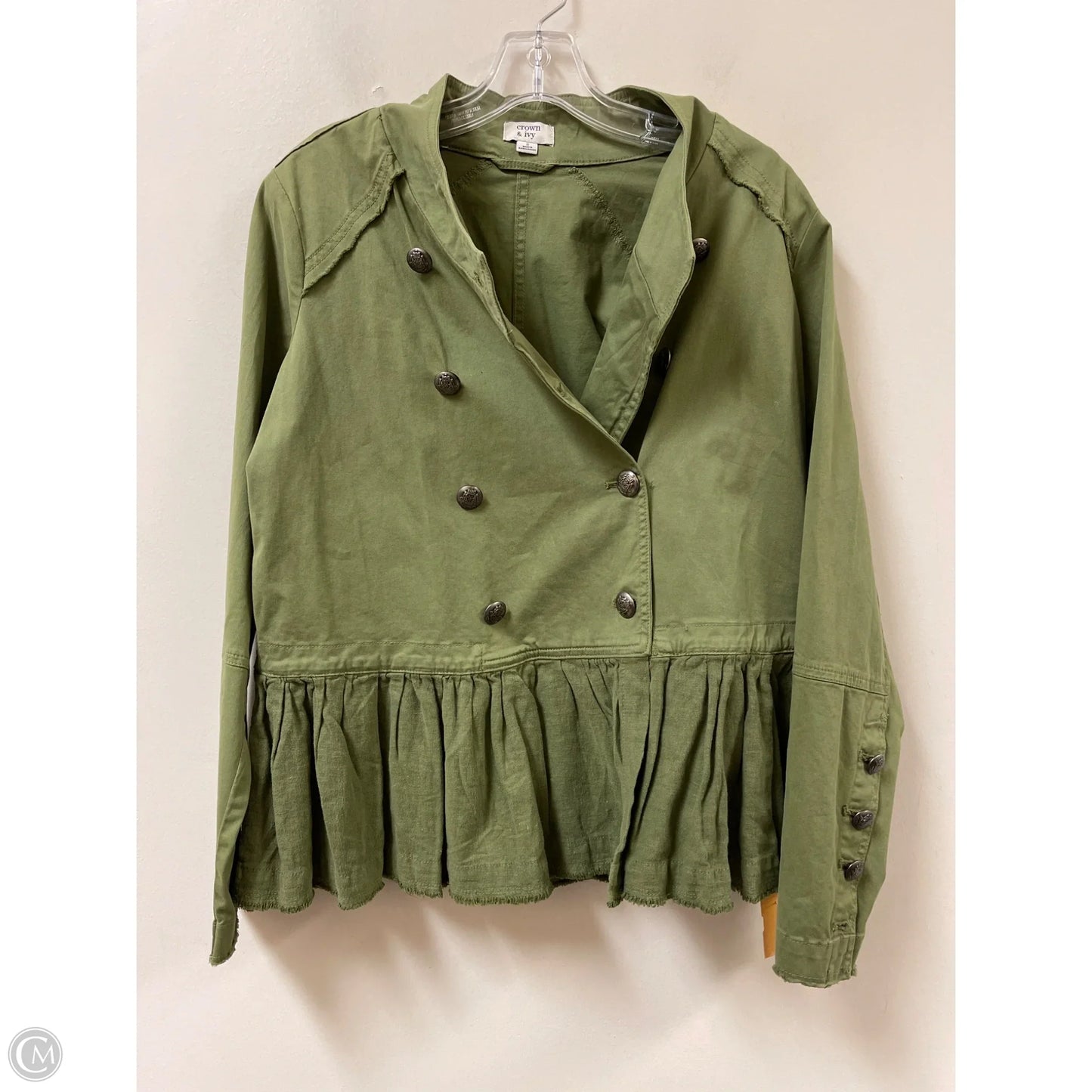 Blazer By Crown And Ivy In Green, Size: S