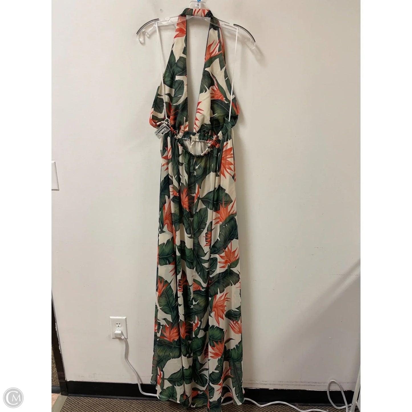 Dress Casual Maxi By Mumu In Floral Print, Size: 2x