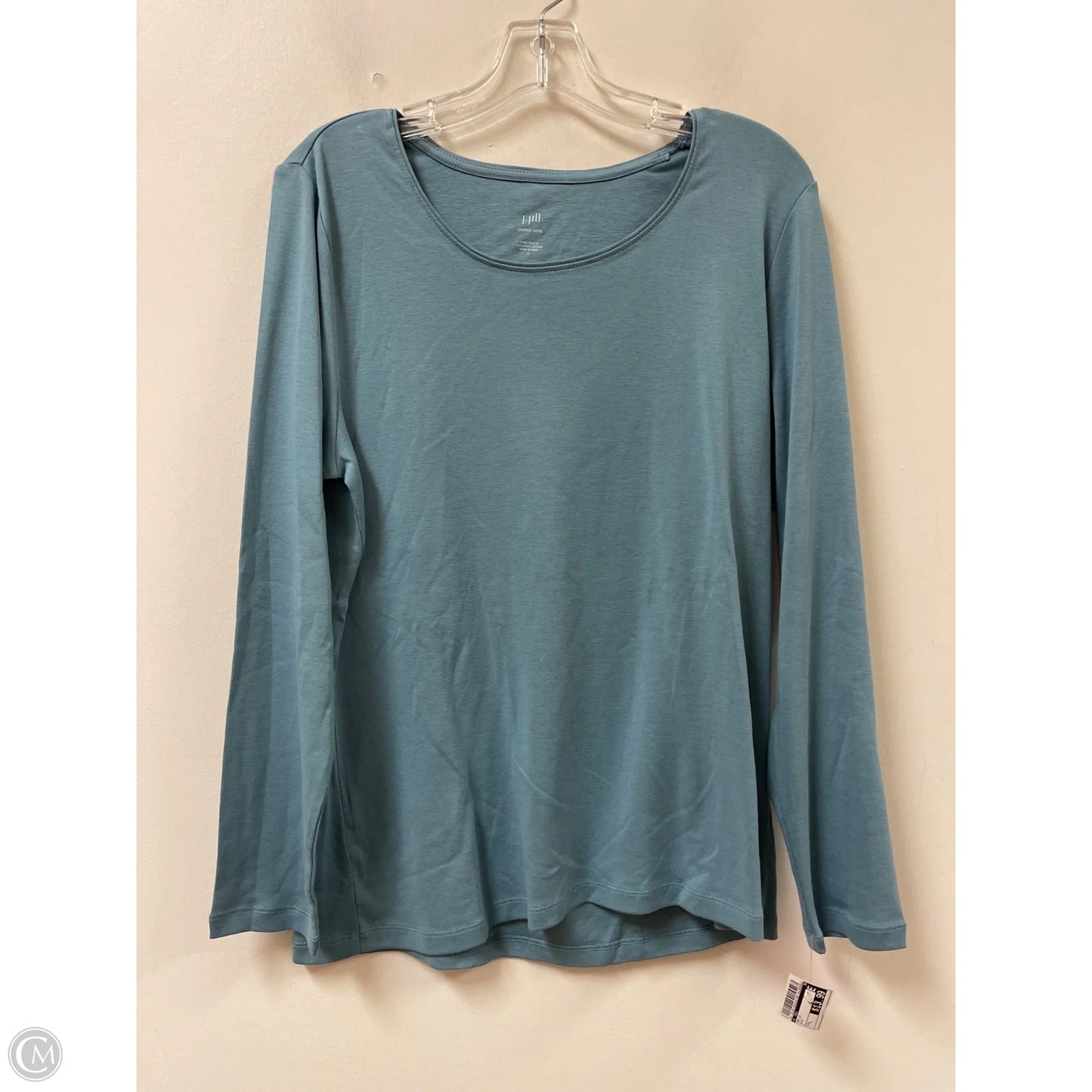 Top Long Sleeve By J. Jill In Blue, Size: L