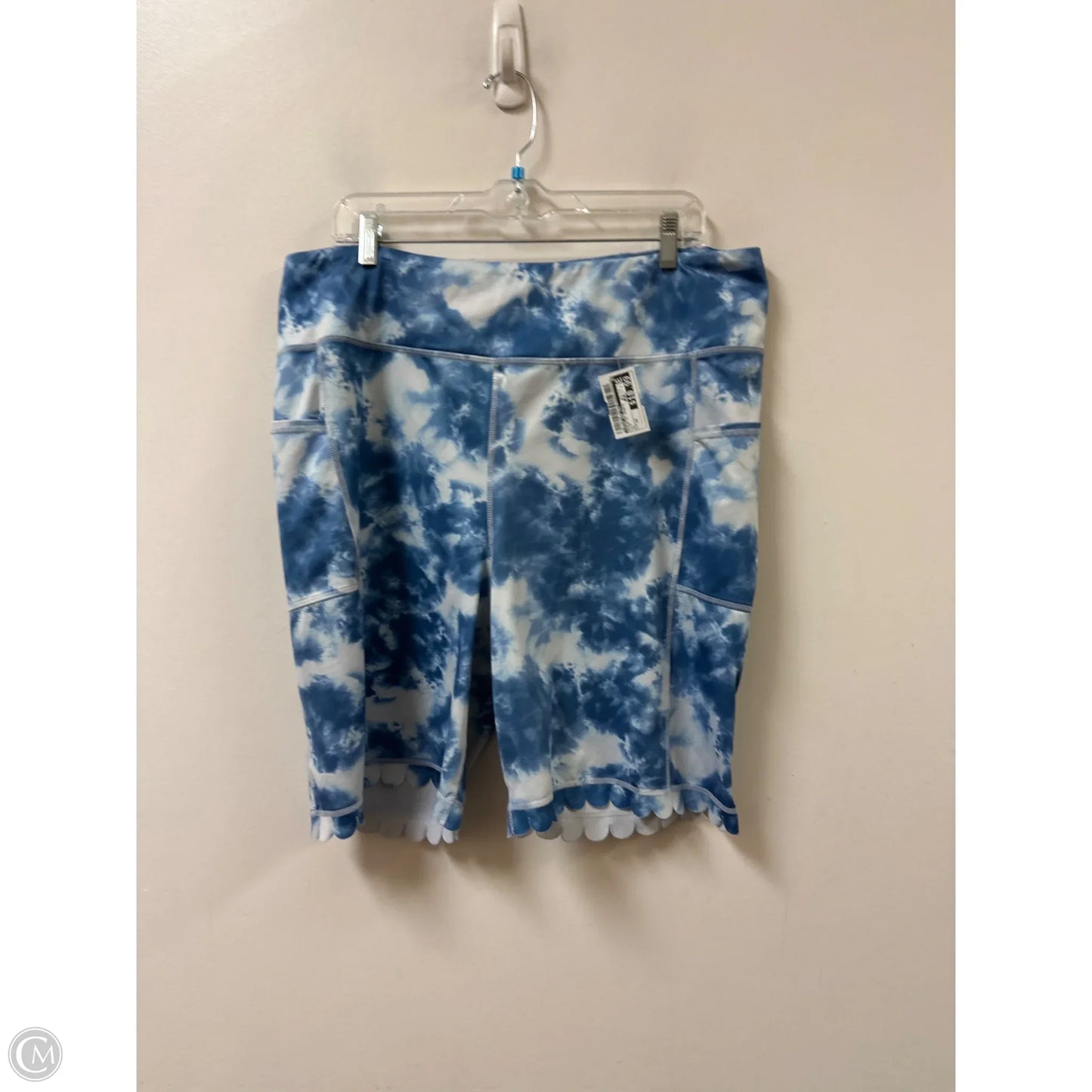 Athletic Shorts By Crown And Ivy In Blue, Size: 2x