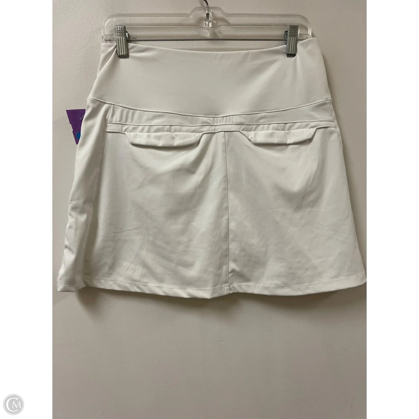 Athletic Skort By Clothes Mentor In White, Size: M