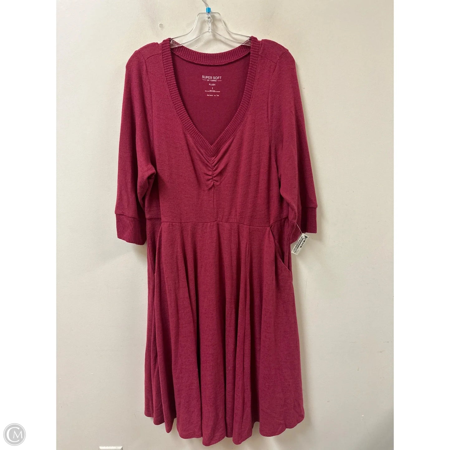 Dress Casual Maxi By Torrid In Purple, Size: 2x