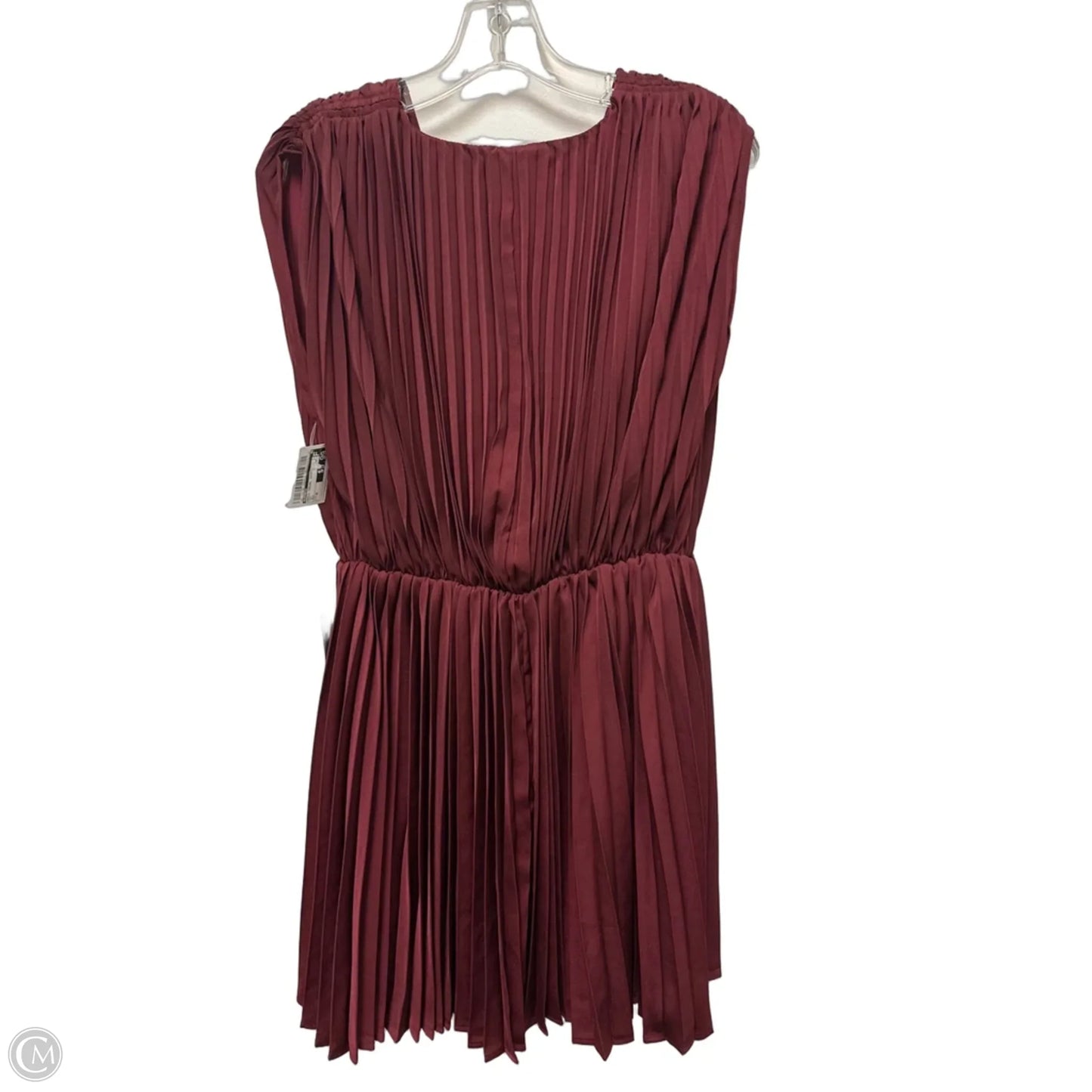 Dress Casual Short By Express In Red, Size: M