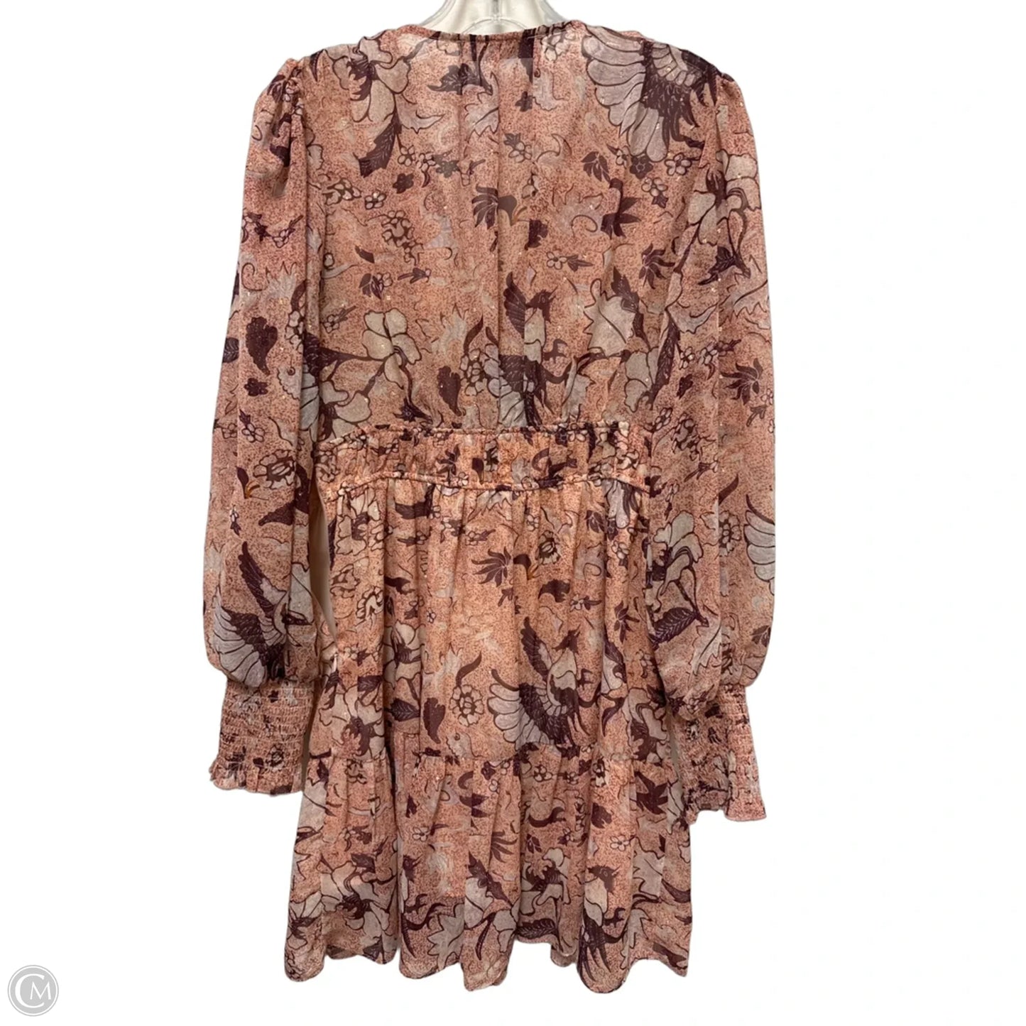 Dress Casual Midi By Clothes Mentor In Floral Print, Size: M