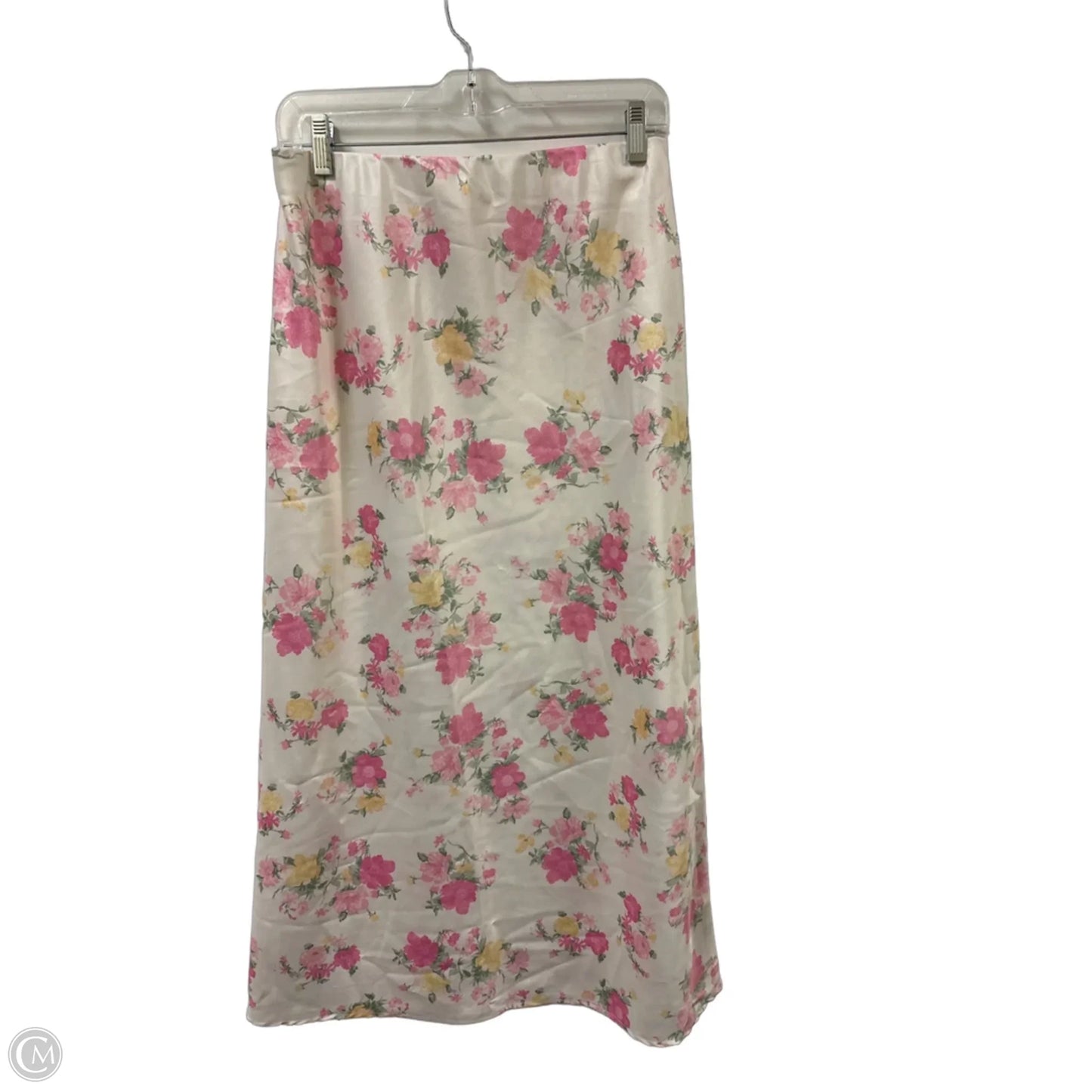 Skirt Maxi By Clothes Mentor In Cream, Size: 8