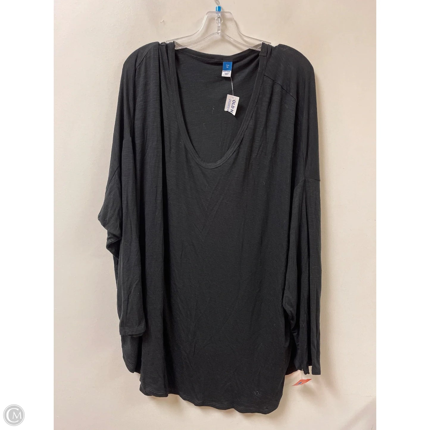 Top Long Sleeve By Old Navy In Black, Size: 4x