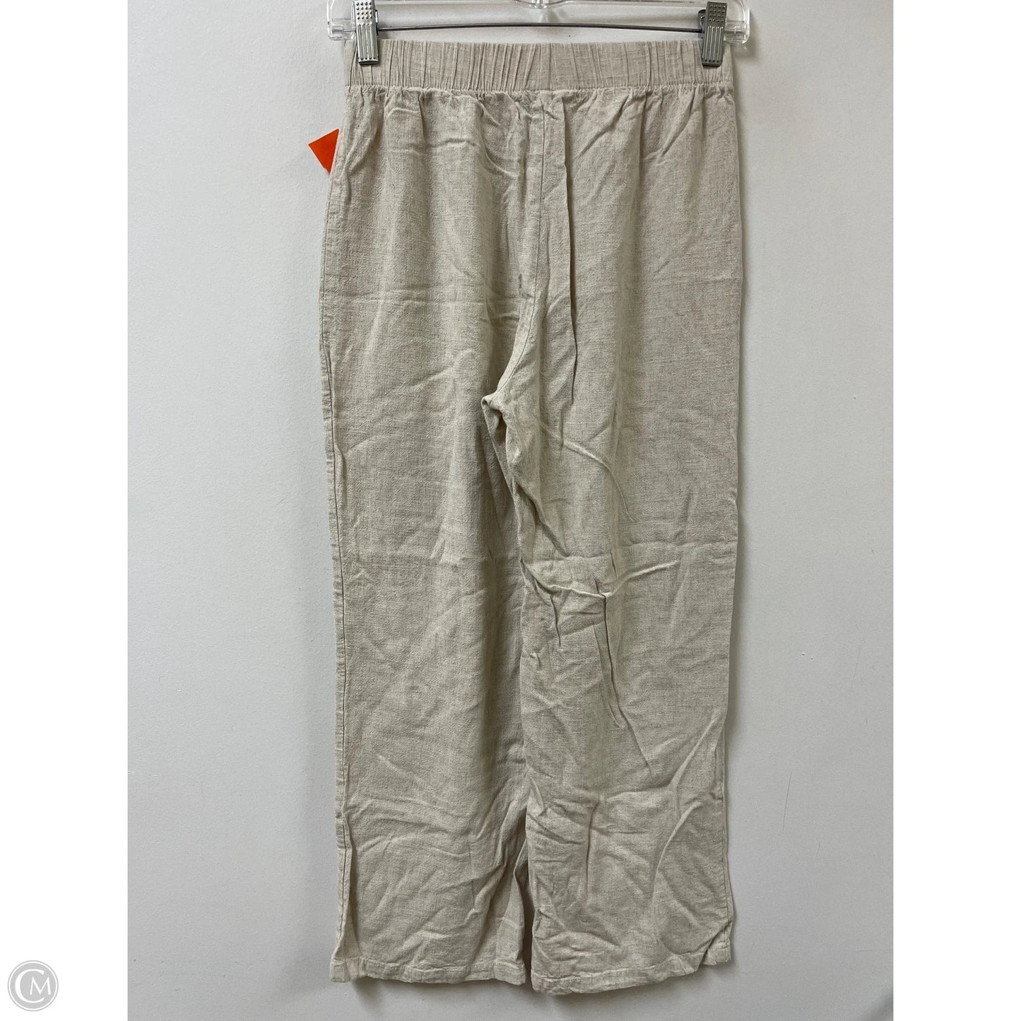 Pants Wide Leg By Shein In Cream, Size: 4