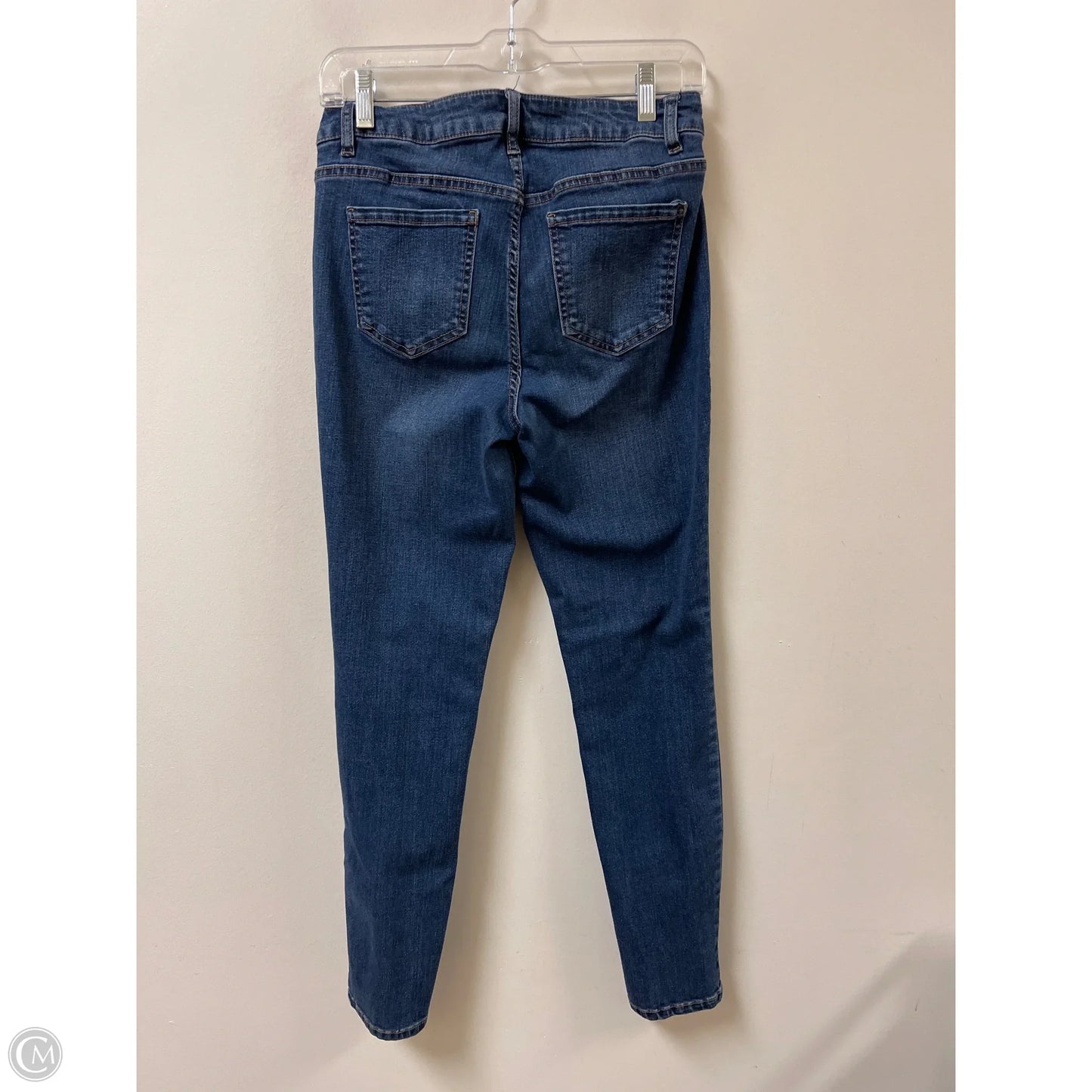 Jeans Skinny By D Jeans In Blue Denim, Size: 6