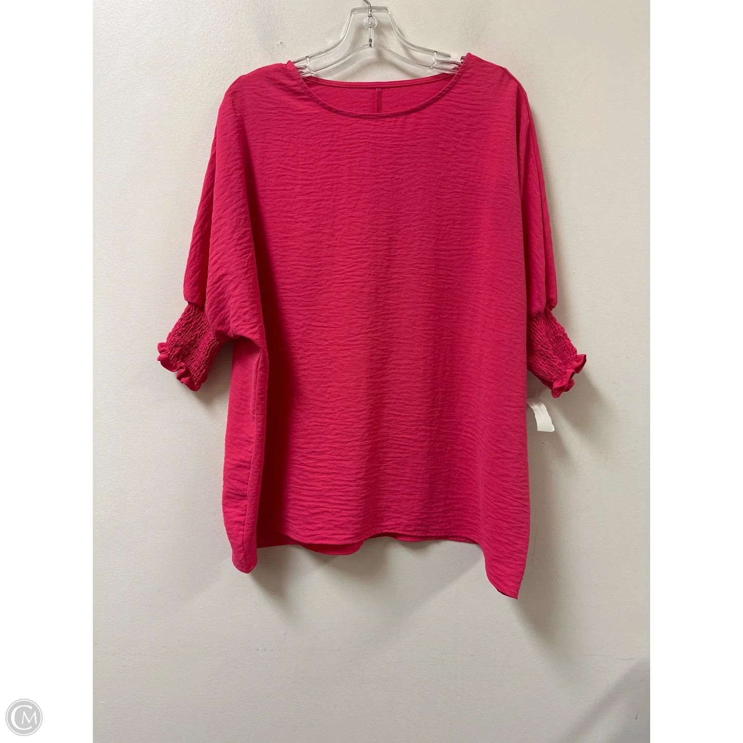 Top Long Sleeve By Clothes Mentor In Pink, Size: M