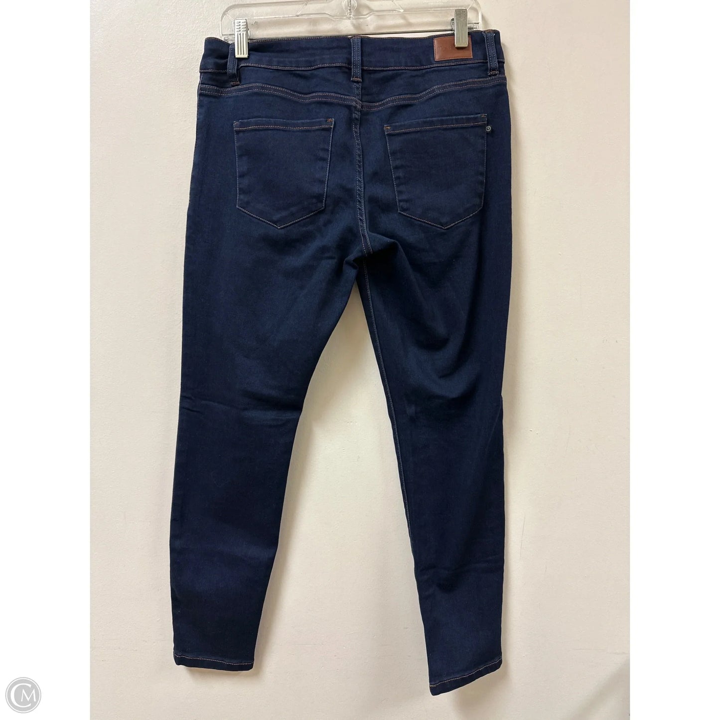 Jeans Skinny By Tahari In Blue Denim, Size: 12