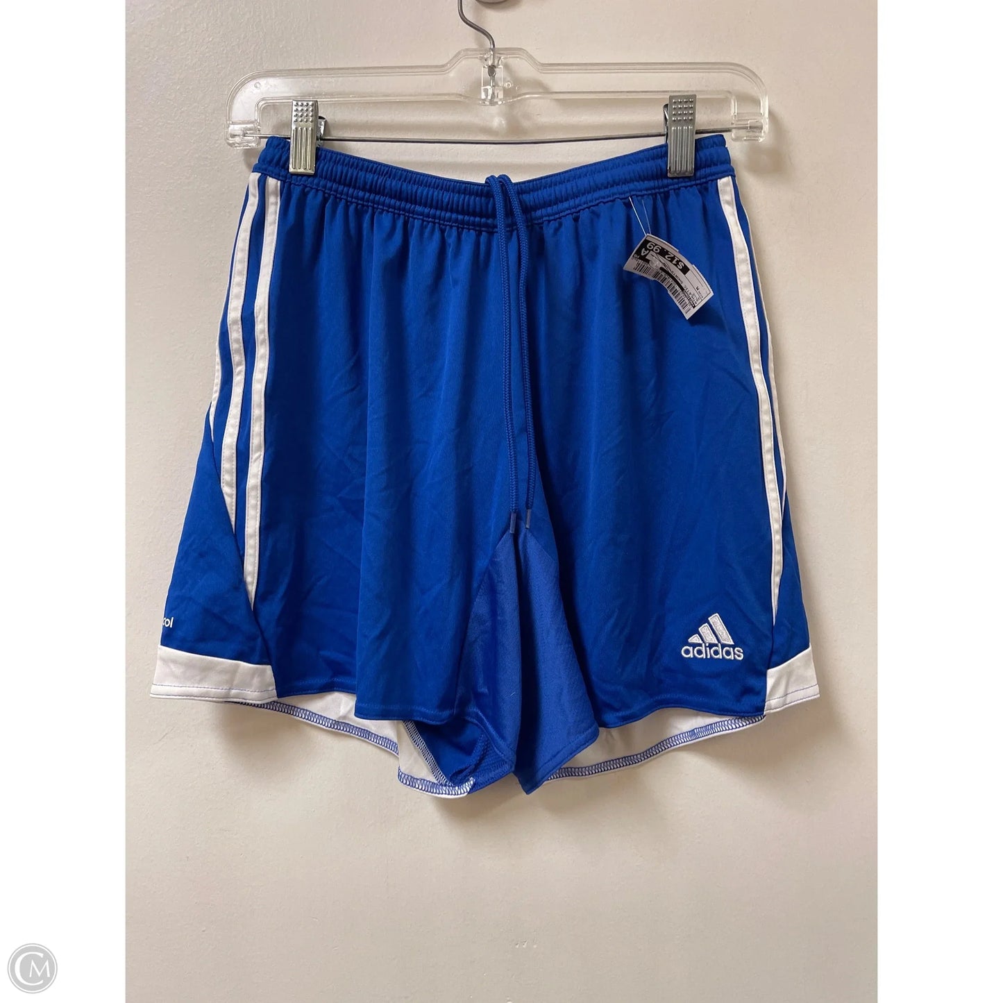 Athletic Shorts By Adidas In Blue, Size: M