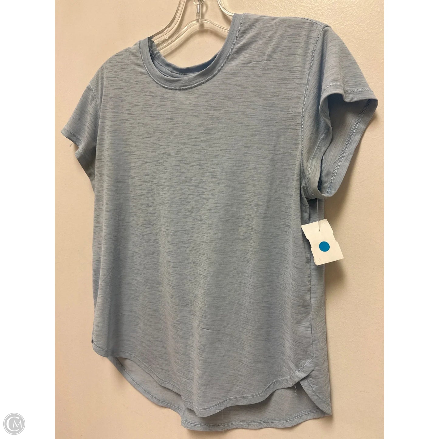 Athletic Top Short Sleeve By Calia In Blue, Size: S