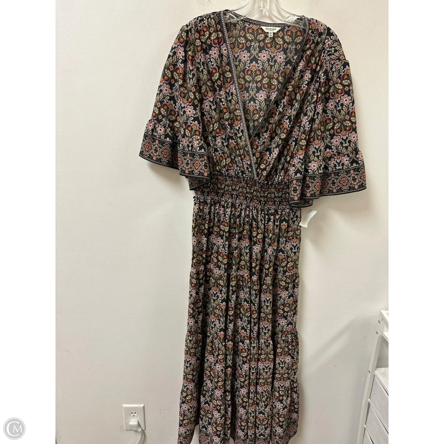 Dress Casual Maxi By Max Studio In Floral Print, Size: 2x