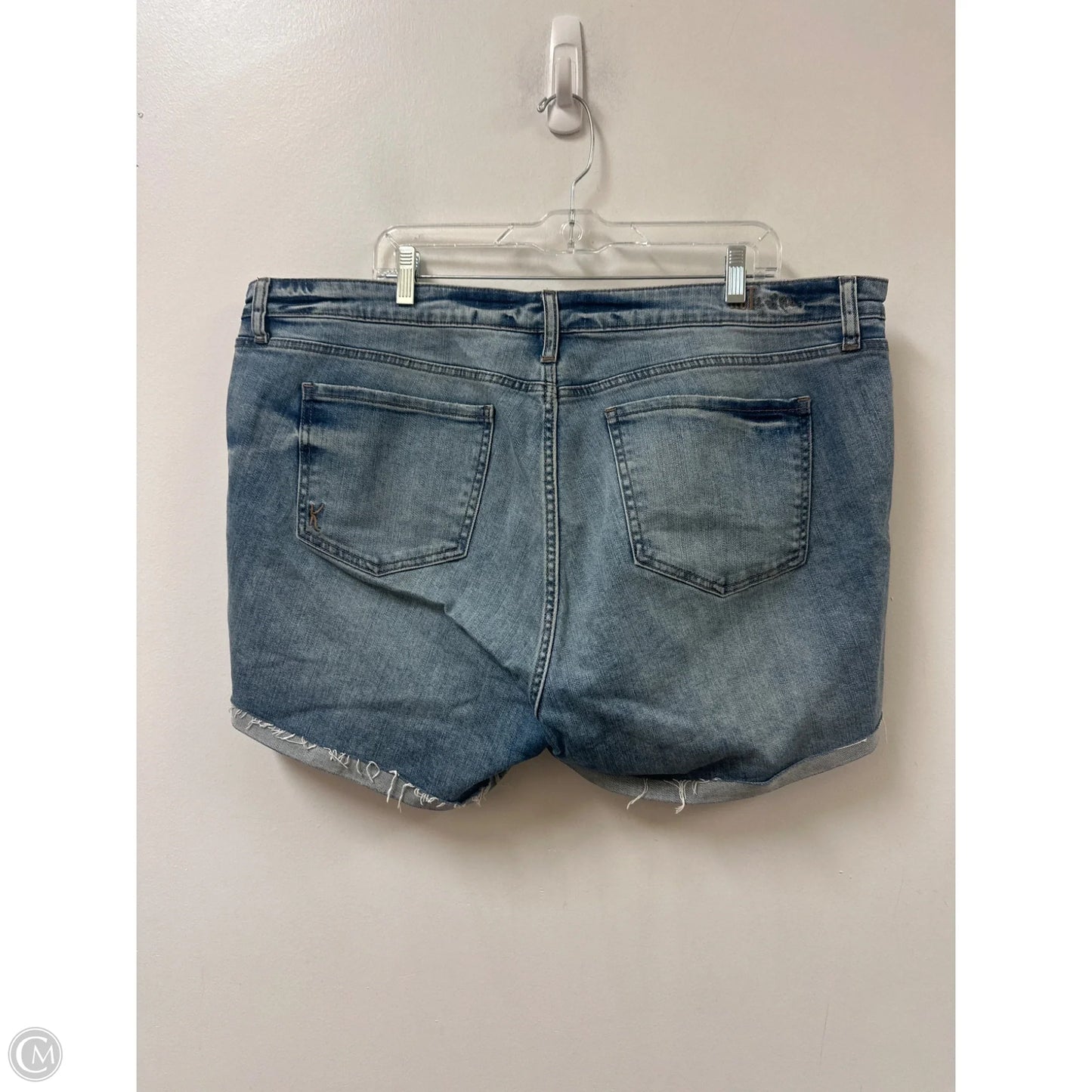 Shorts By Kut In Blue Denim, Size: 16