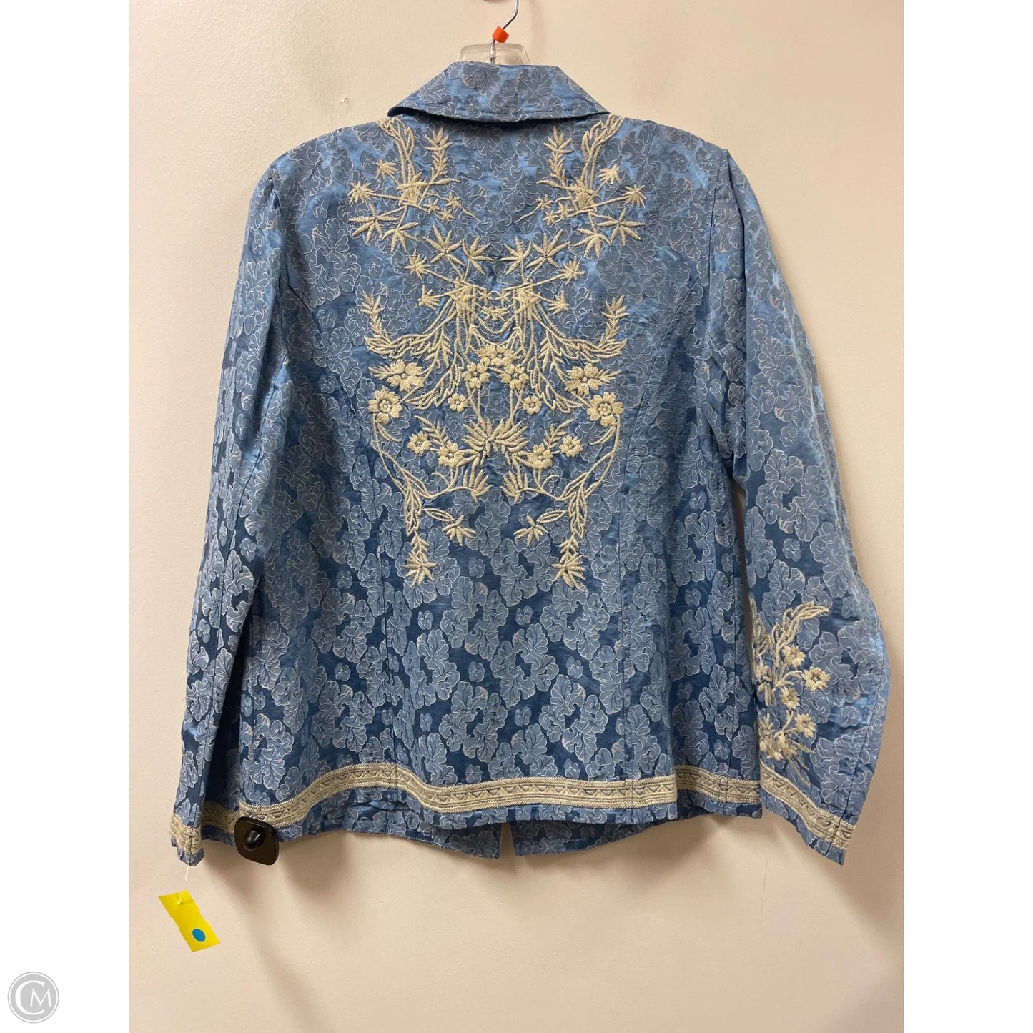 Blazer By Johnny Was In Blue, Size: S