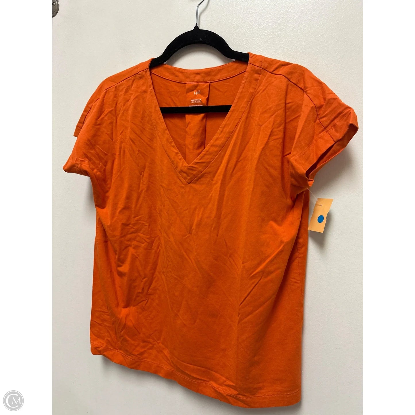 Top Short Sleeve By J. Jill In Orange, Size: S