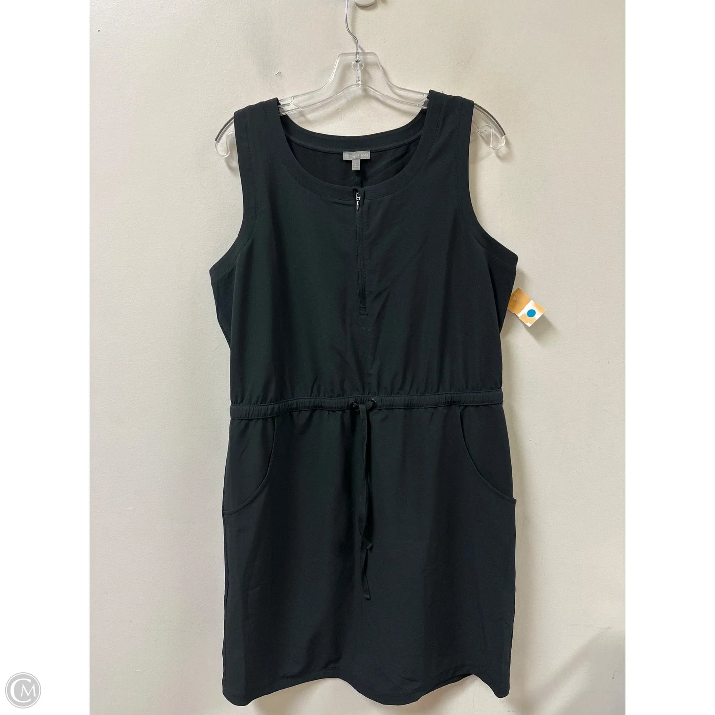 Athletic Dress By Talbots In Black, Size: Lp