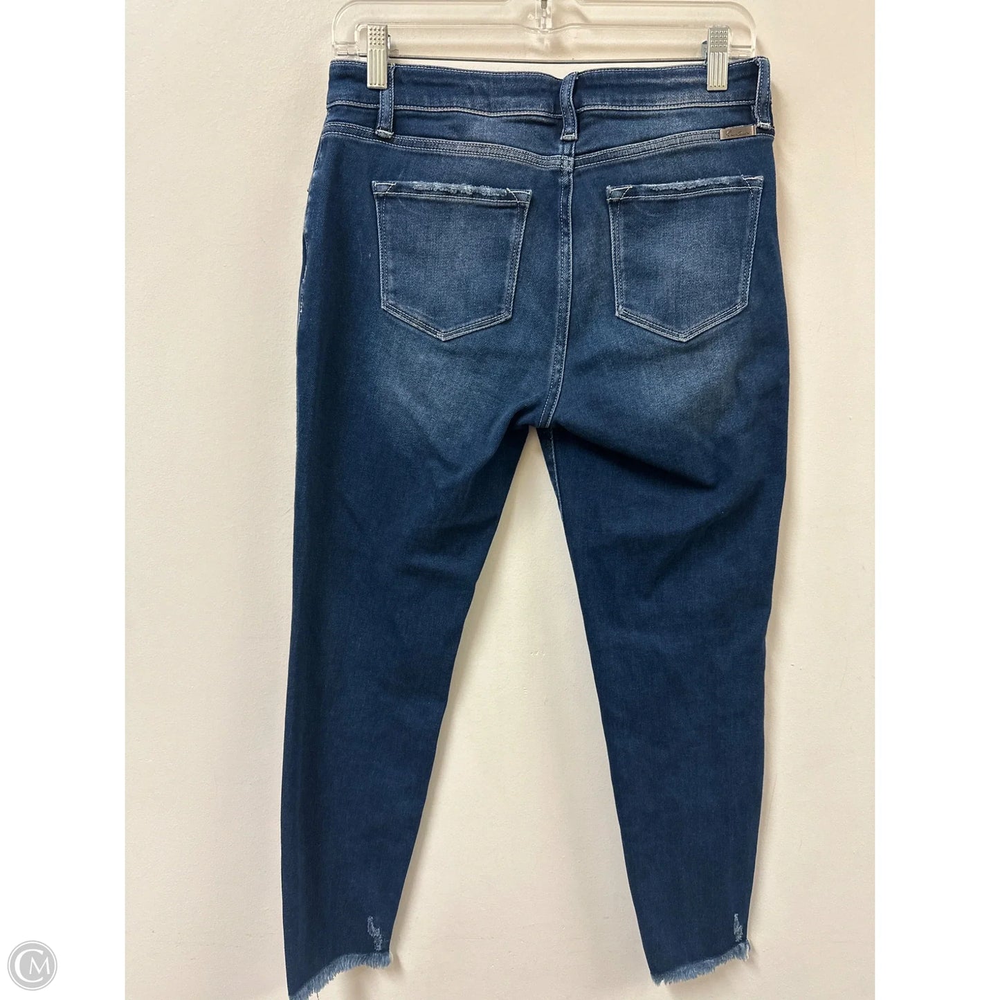 Jeans Skinny By Kancan In Blue Denim, Size: 8