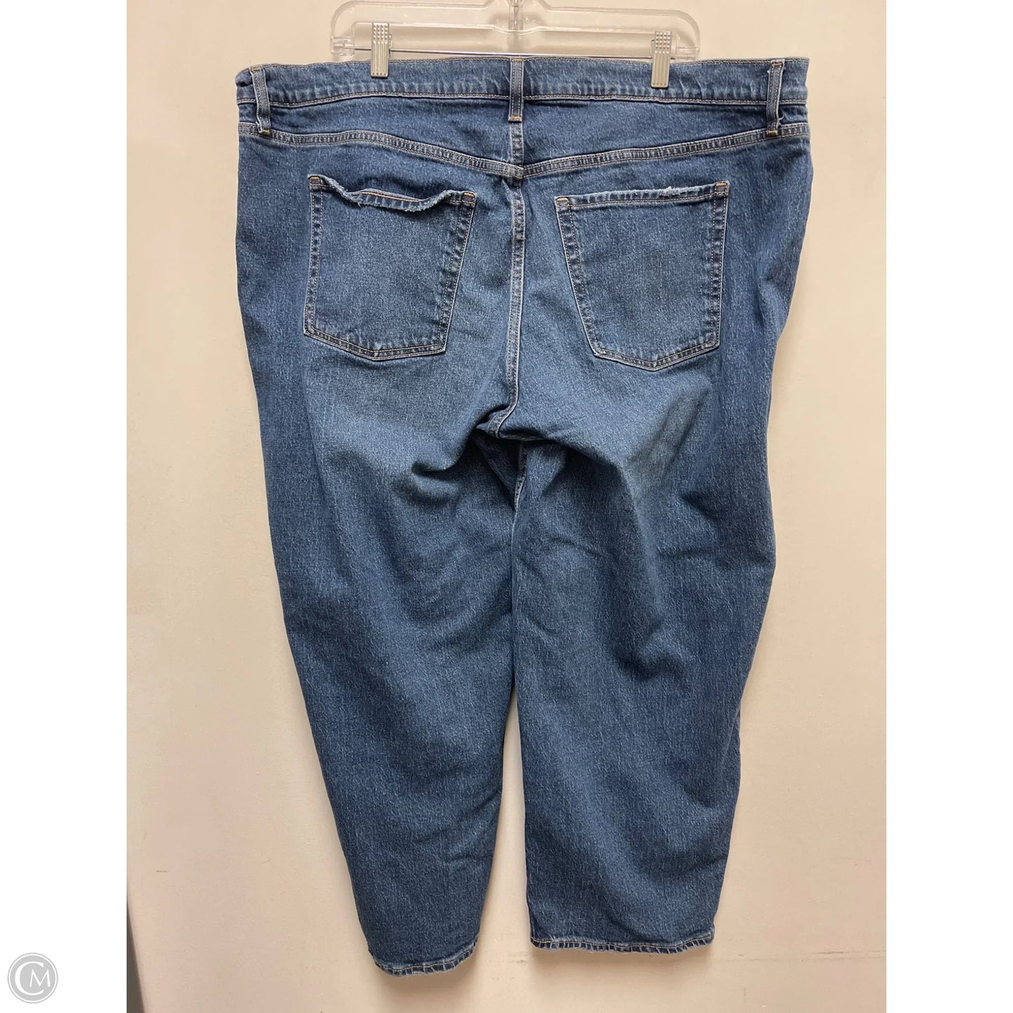 Jeans Boyfriend By Old Navy In Blue Denim, Size: 20