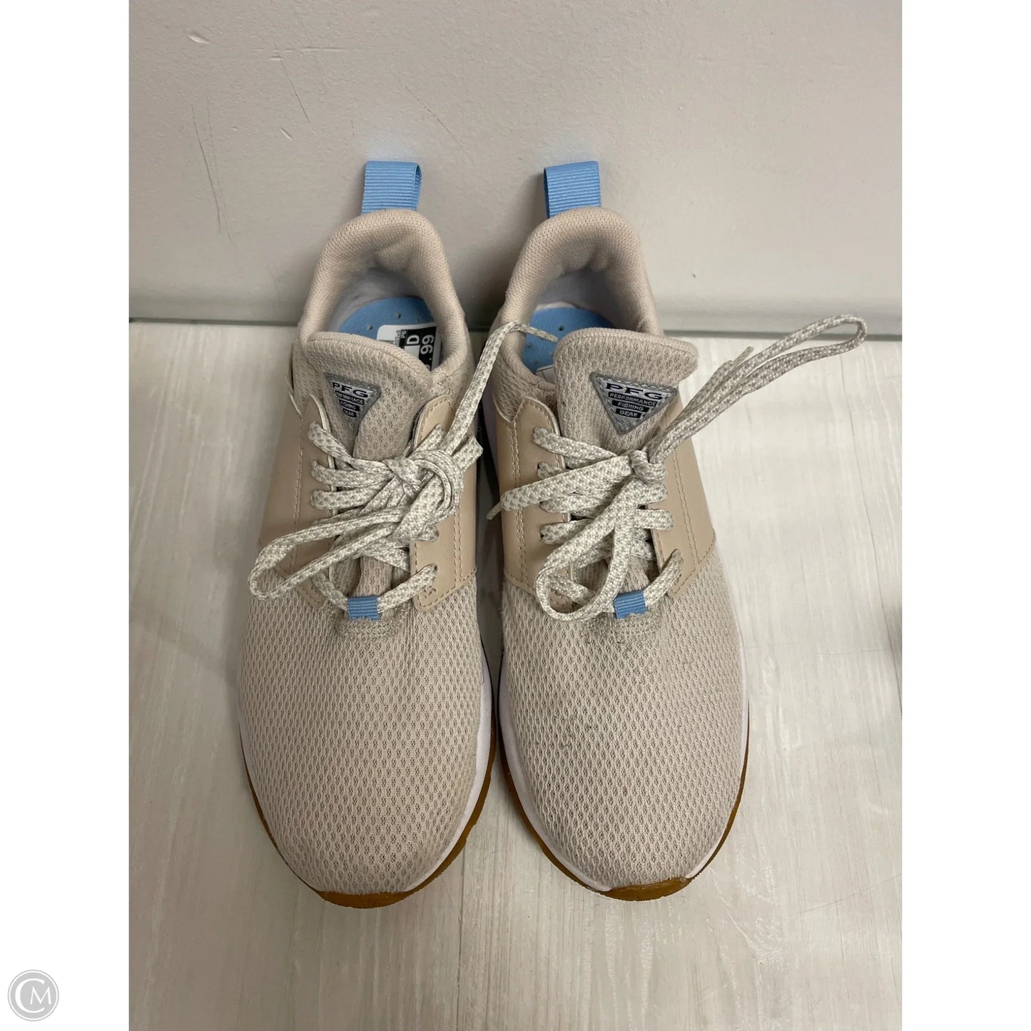 Shoes Athletic By Columbia In Cream, Size: 6