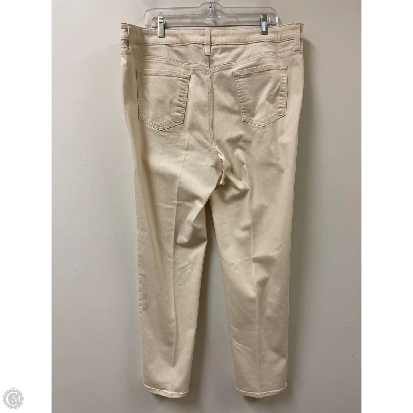 Pants Other By Chicos In Cream Denim, Size: 16