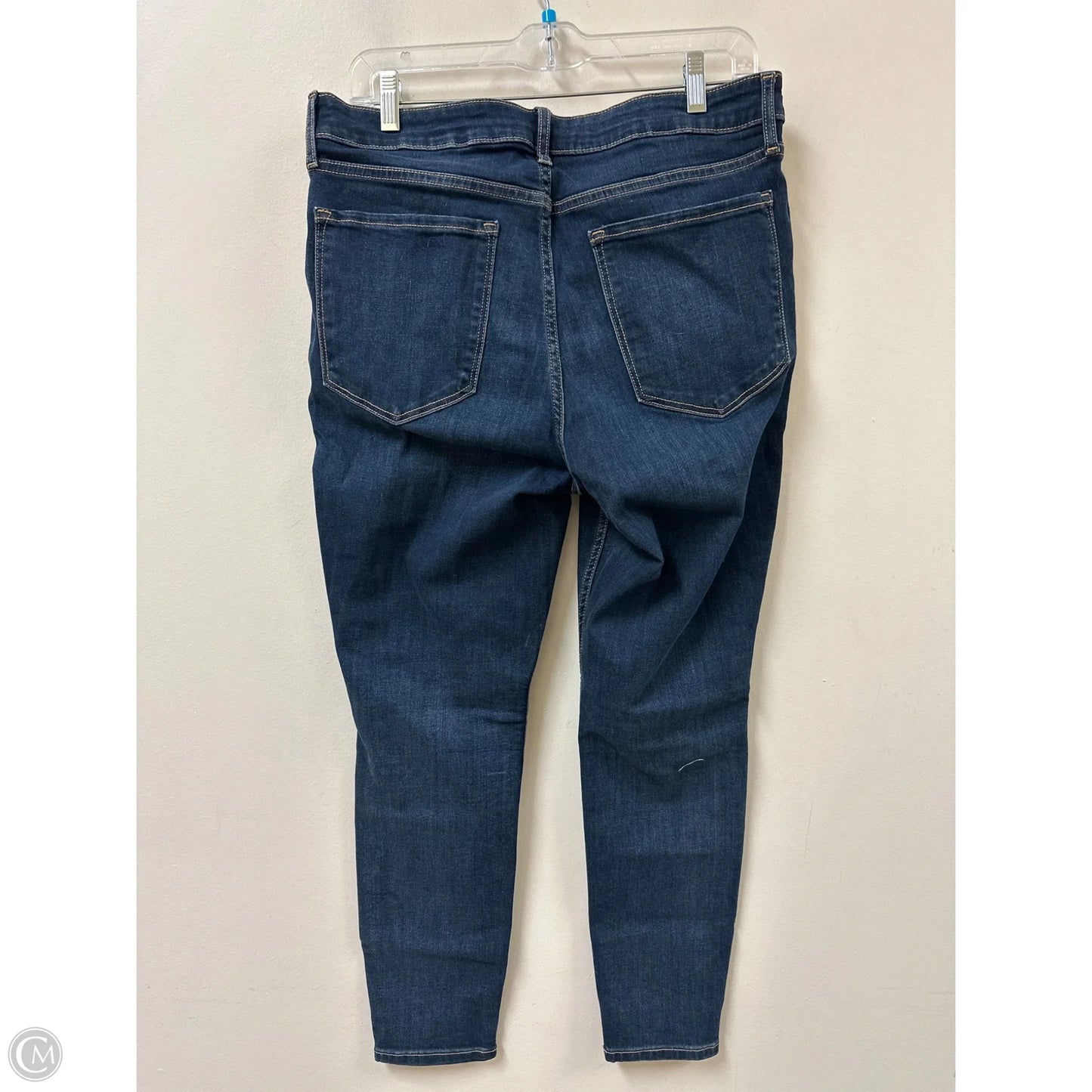 Jeans Skinny By Old Navy In Blue Denim, Size: 14