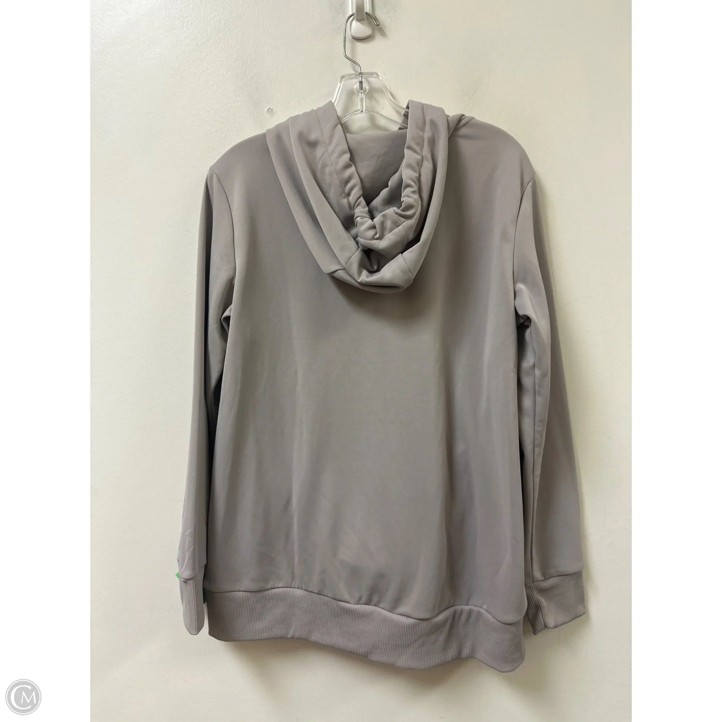 Athletic Sweatshirt Hoodie By Mondetta In Grey, Size: S