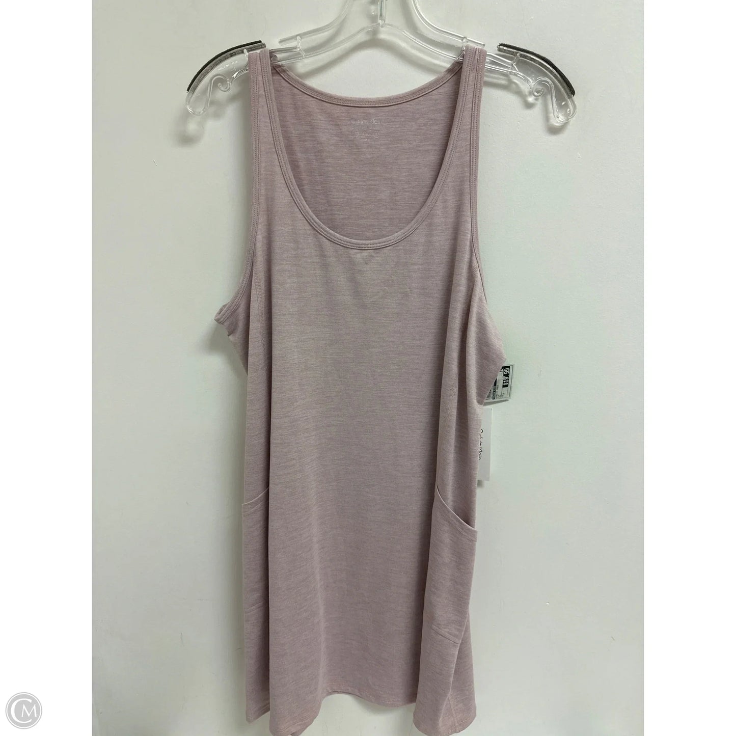 Athletic Dress By Calvin Klein In Pink, Size: M