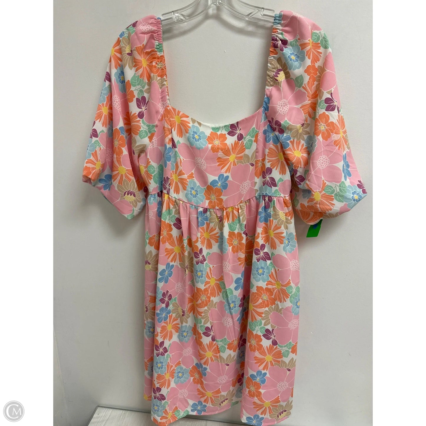 Dress Casual Short By Clothes Mentor In Floral Print, Size: M