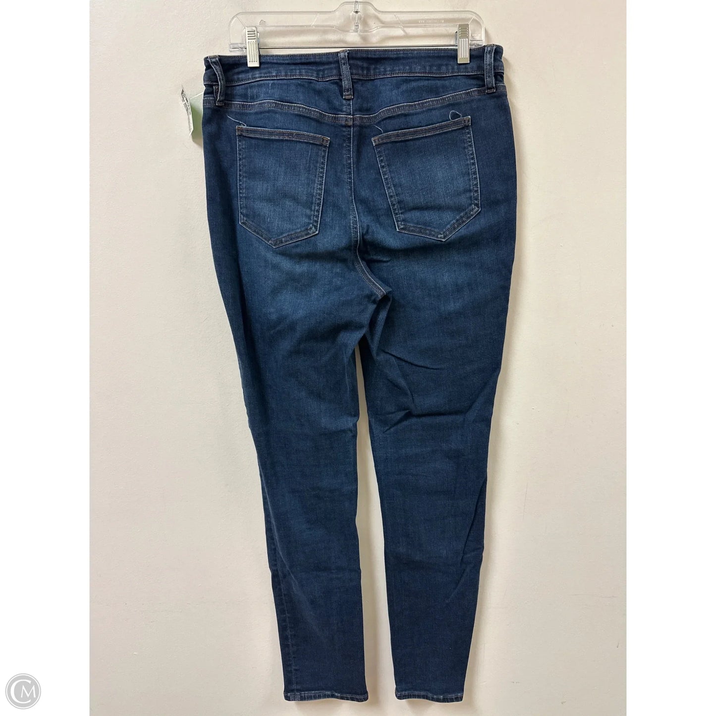 Jeans Skinny By Chicos In Blue Denim, Size: 8