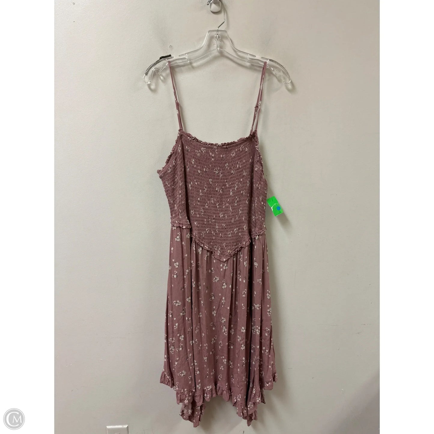 Dress Casual Midi By Clothes Mentor In Purple, Size: 2x
