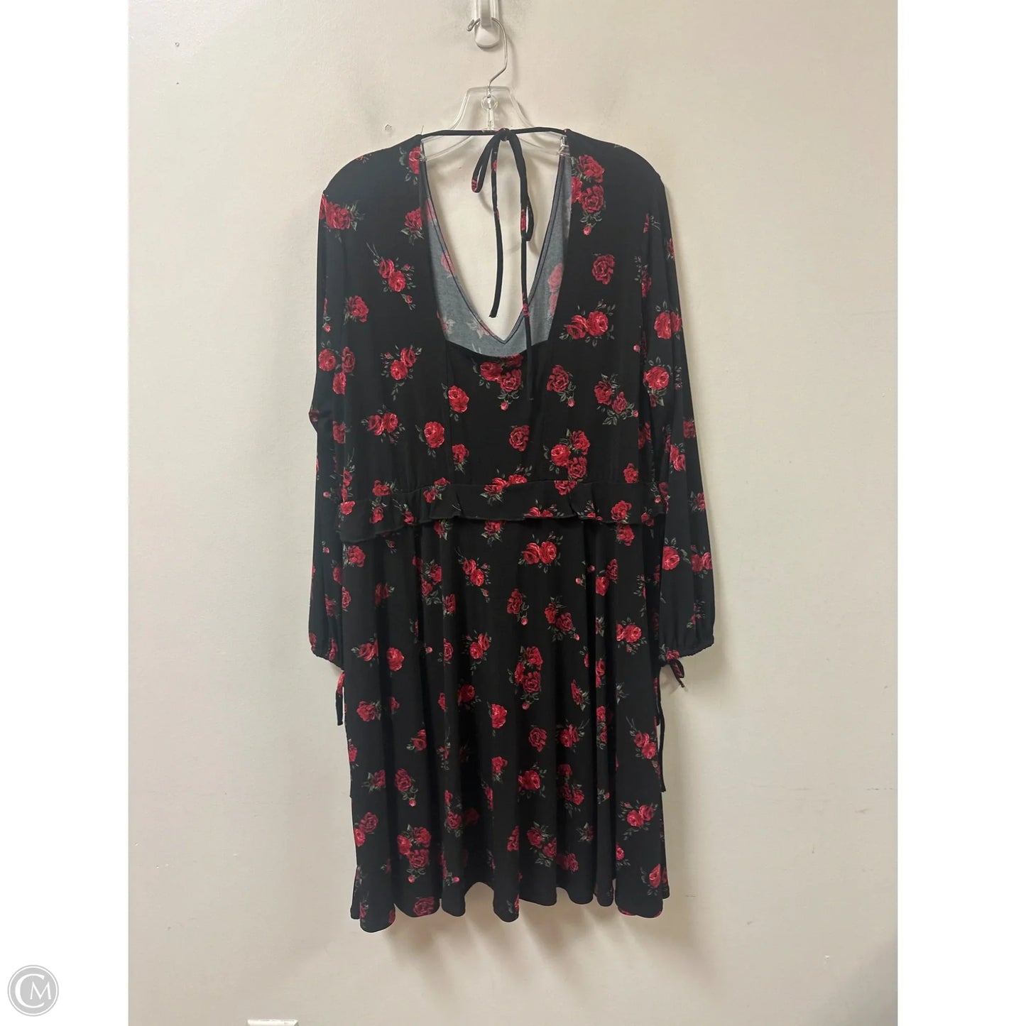Dress Casual Short By Torrid In Black & Red, Size: 2x