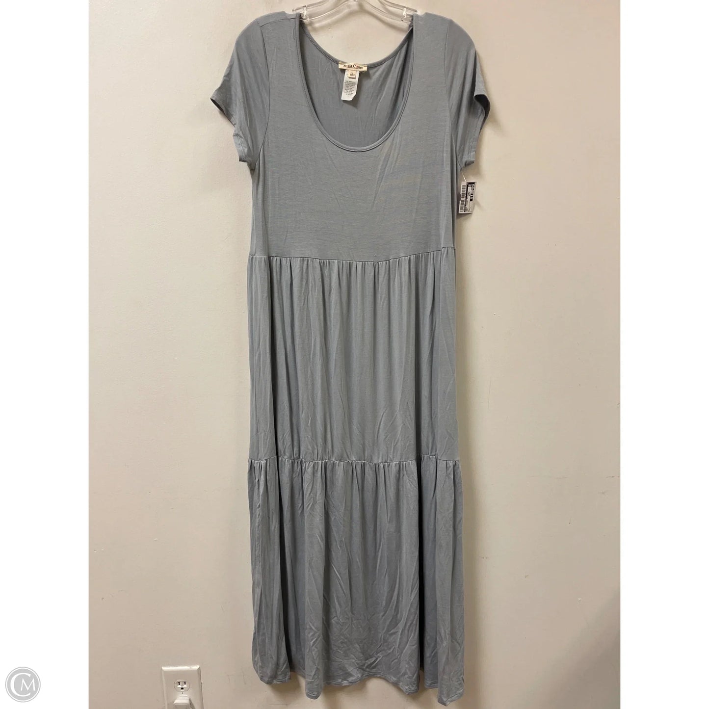Dress Casual Maxi By Rolla Coster In Grey, Size: L