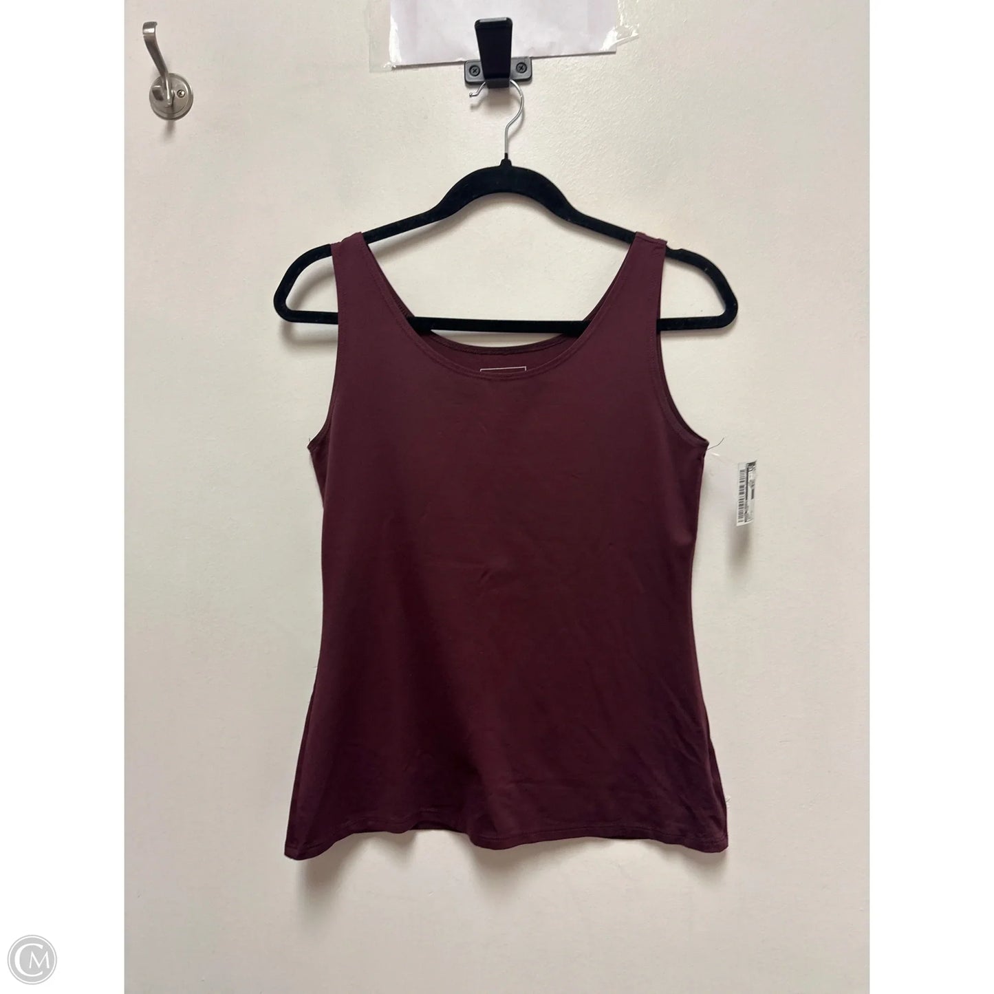 Tank Top By Van Heusen In Red, Size: M