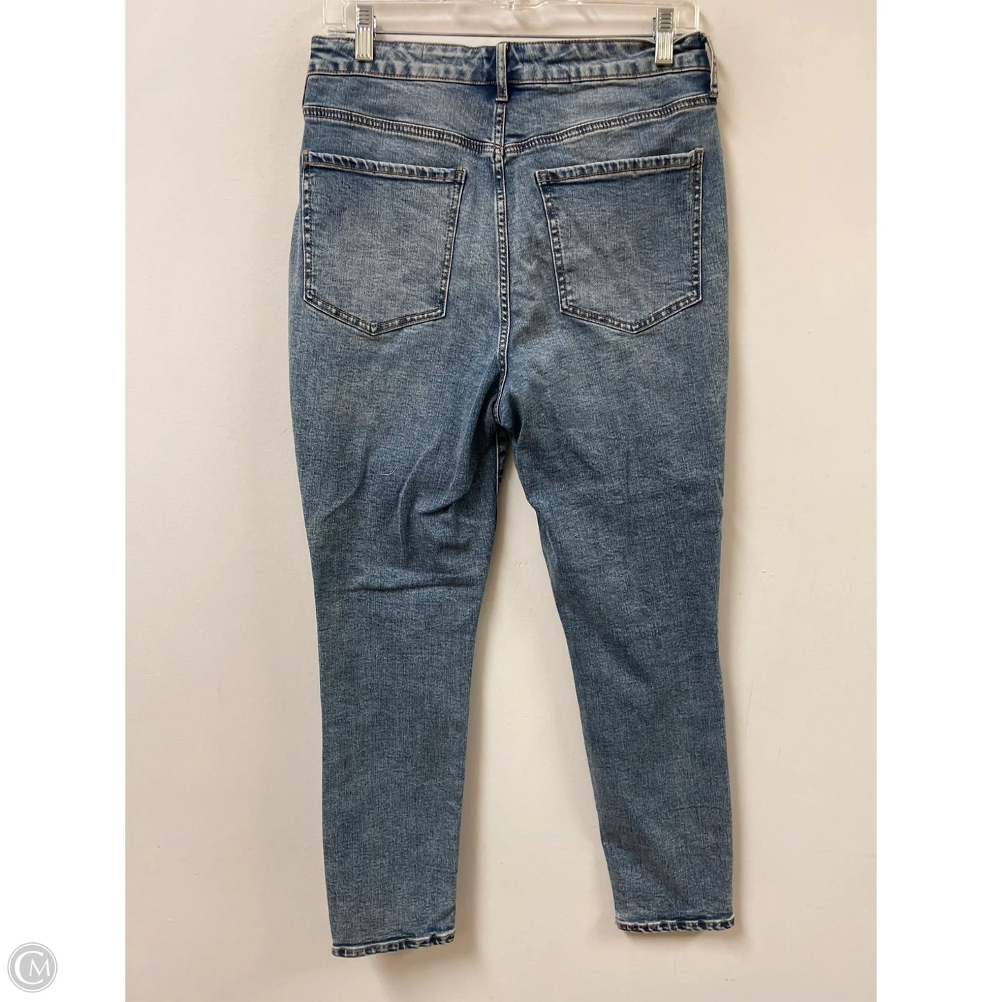 Jeans Skinny By Wonderly In Blue Denim, Size: 10